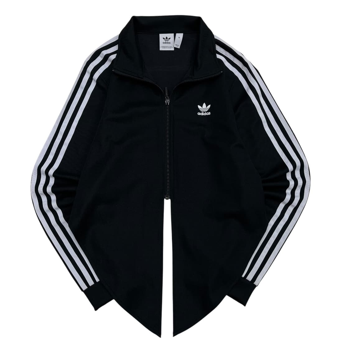 아디다스 발레코어 크롭 블랙 트랙탑 M 상품이미지3