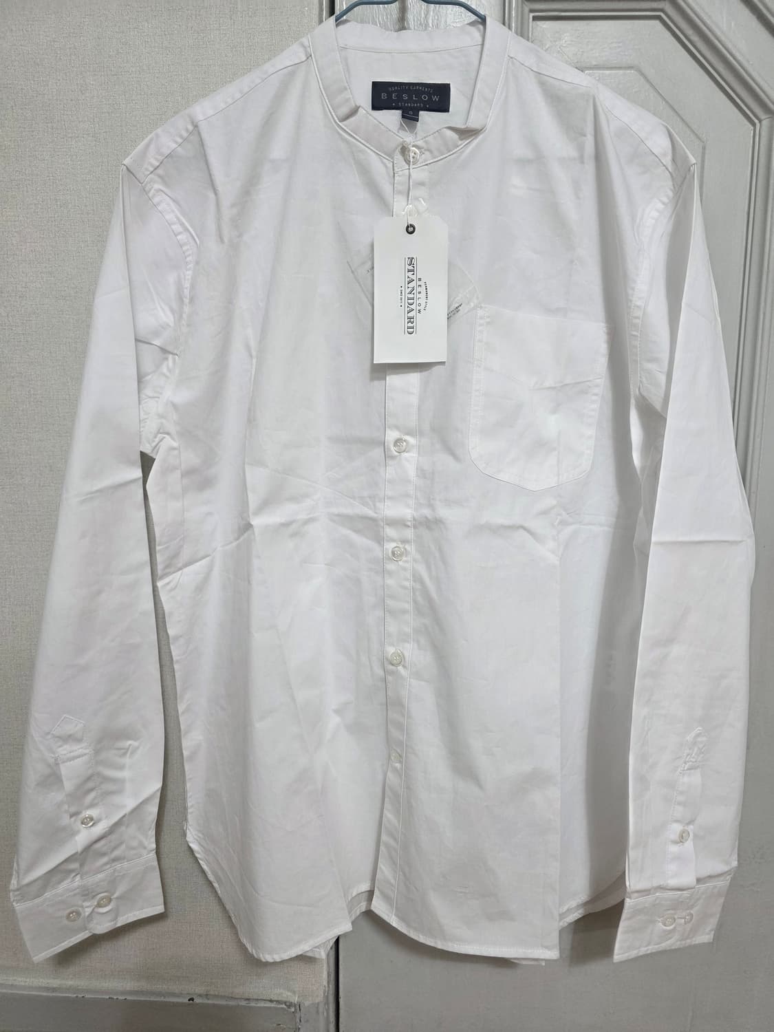 [새제품] 비슬로우 헨리넥 셔츠 S 상품이미지1