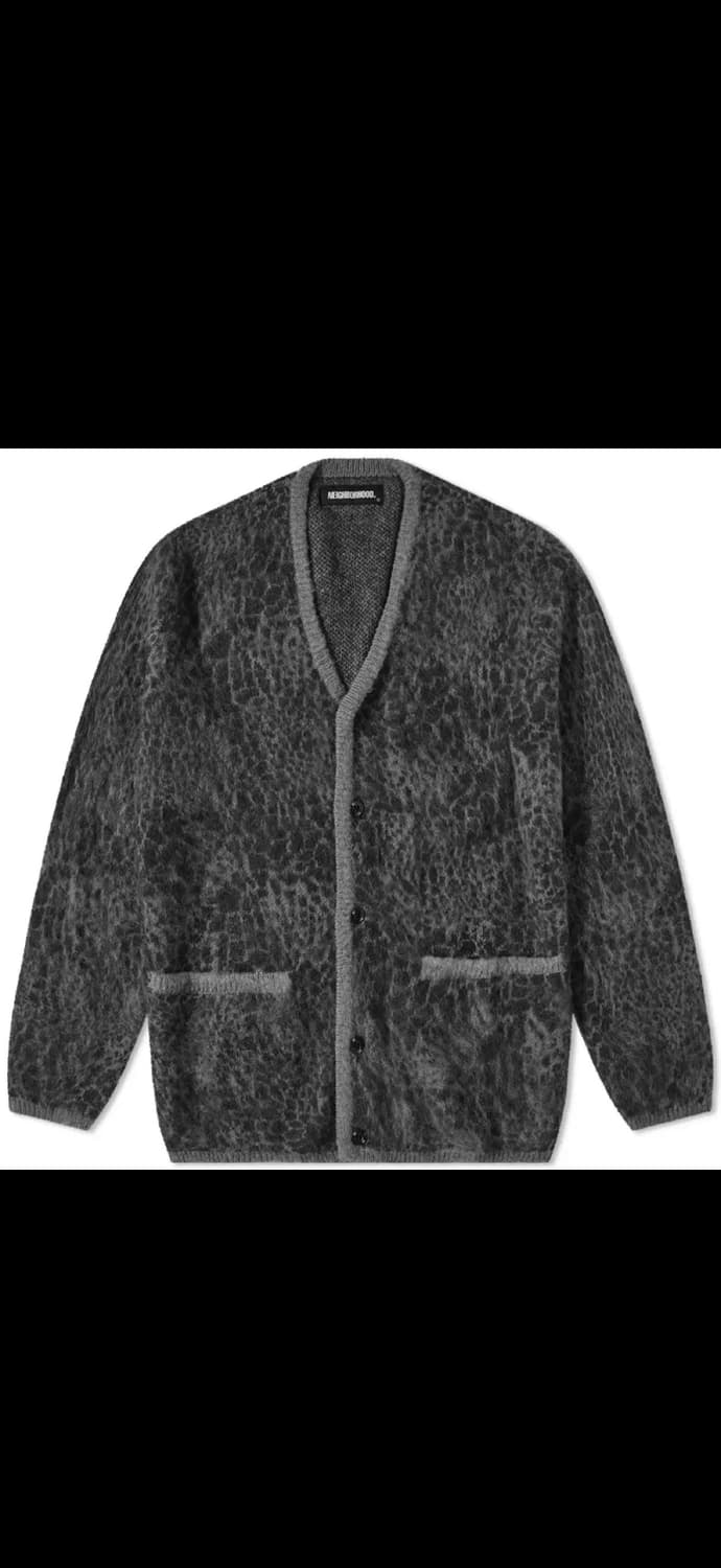 네이버후드 모헤어 가디건 상품이미지1