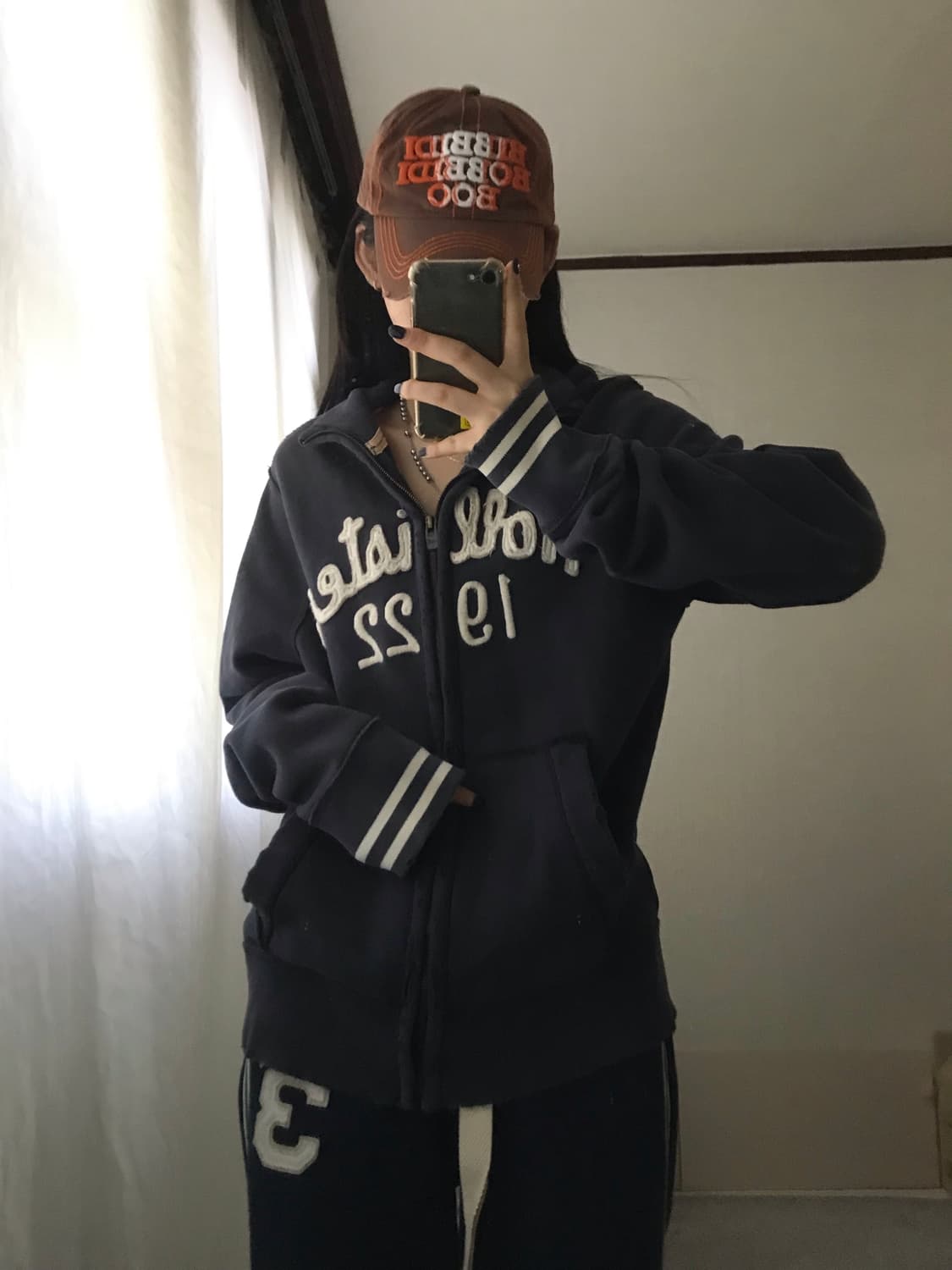 홀리스터 네이비 면집업 상품이미지3