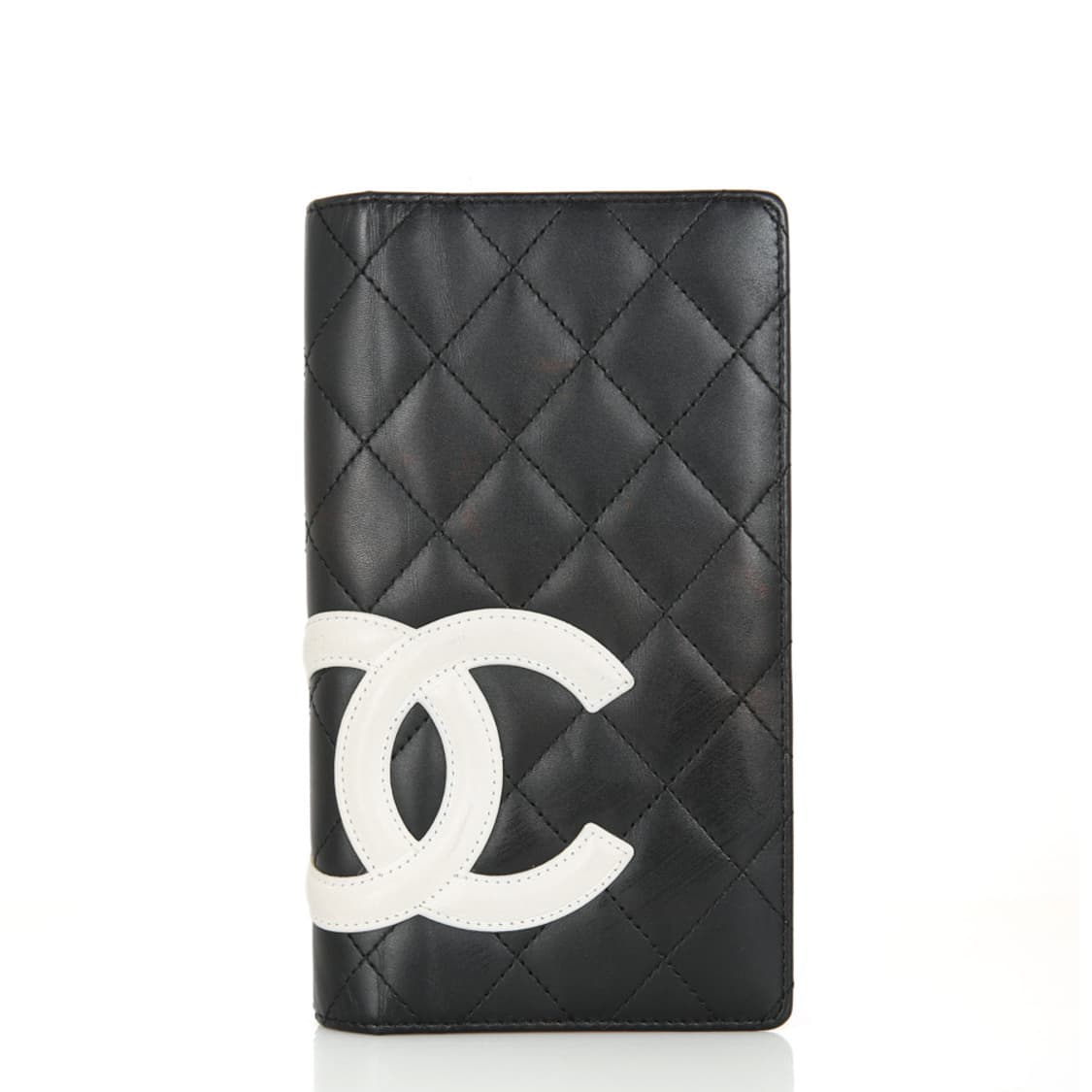 샤넬 빈티지 깜봉 장지갑 캄본 블랙 CC 코코마크 지갑 A80285 상품이미지1