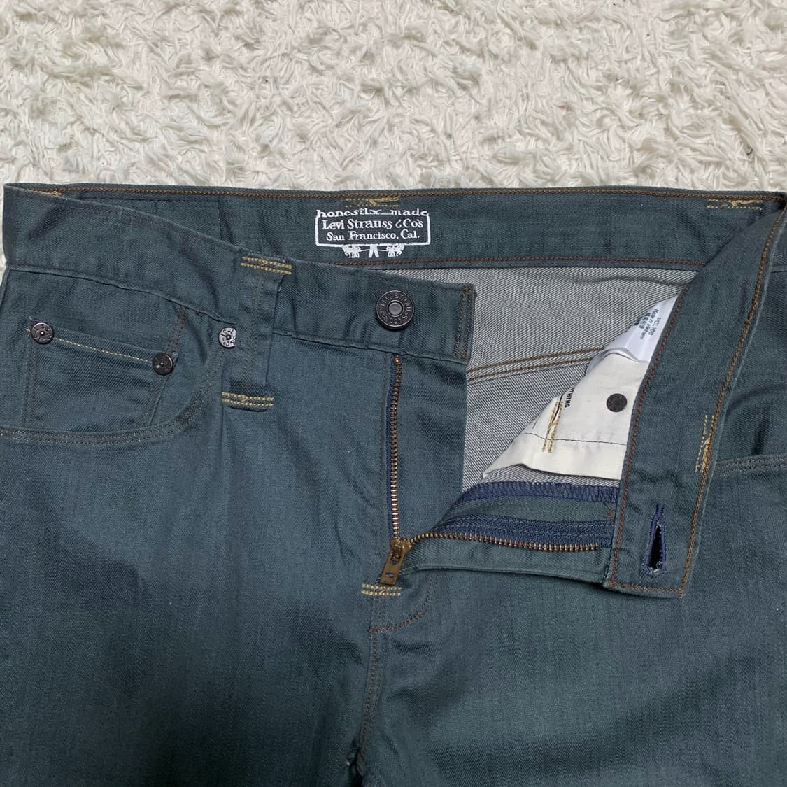 [31] 리바이스 504 레귤러 스트레이트핏 데님팬츠 00504-0281 상품이미지4