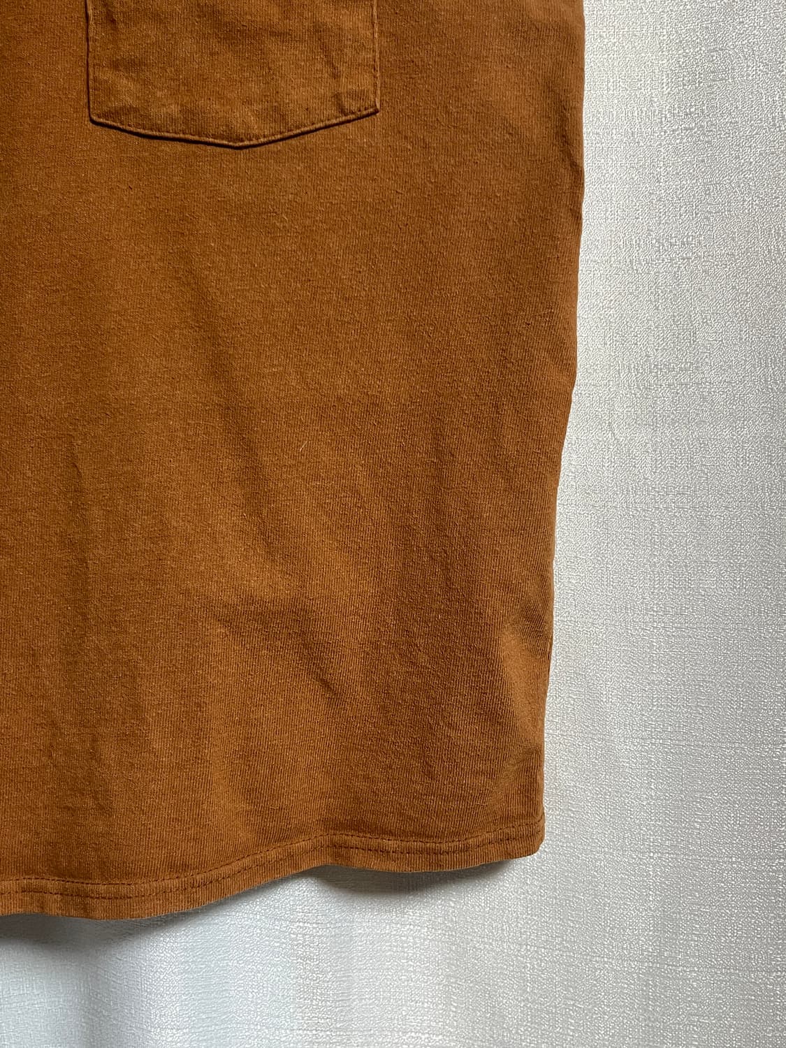 공용 칼하트 브라운 포켓 민소매 티셔츠 XL 상품이미지2