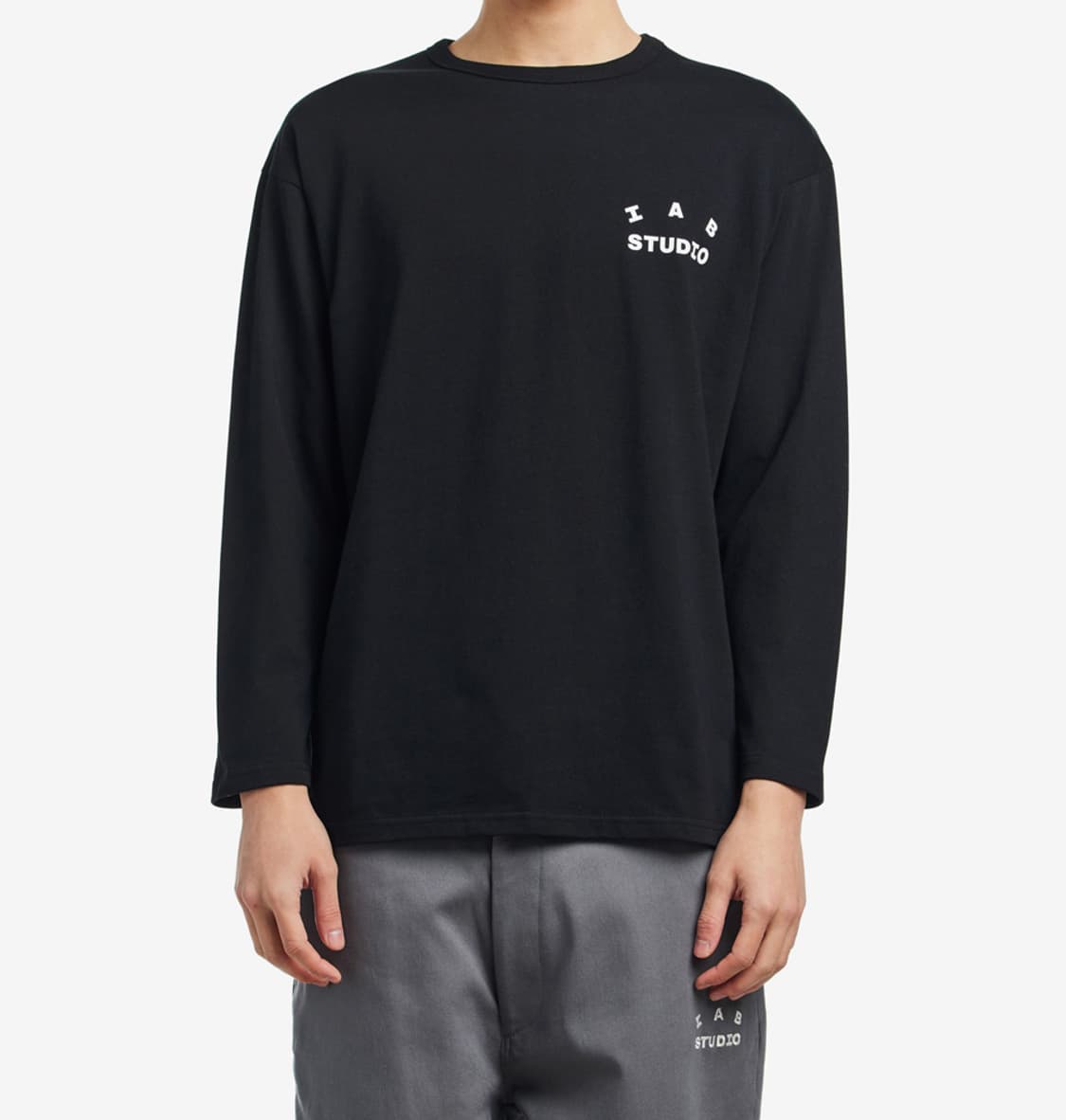 [M,L,XXL] 아이앱 스튜디오 아이앱 라이트 롱슬리브 블랙 상품이미지5