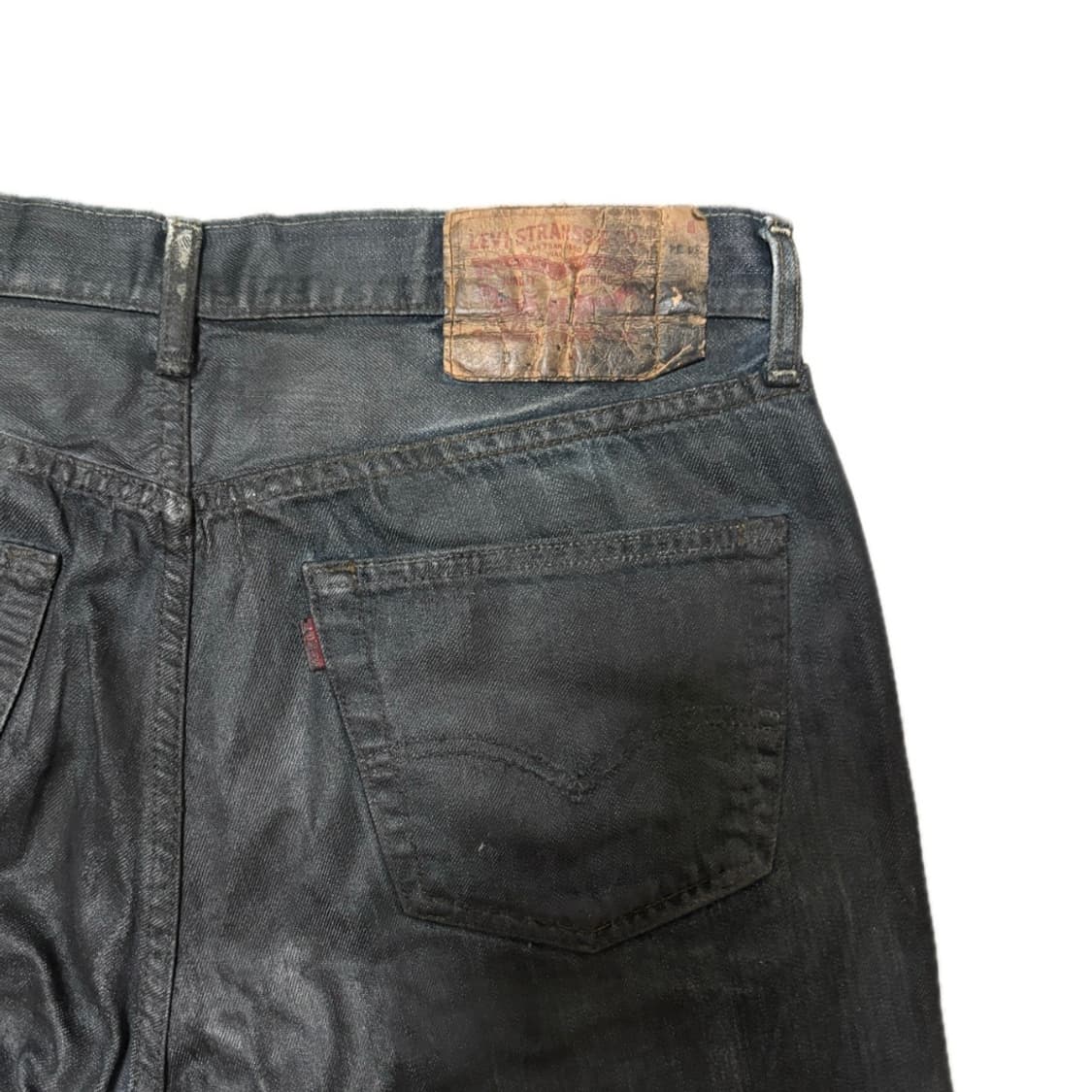 리바이스 501 왁스코팅진 데님 상품이미지7