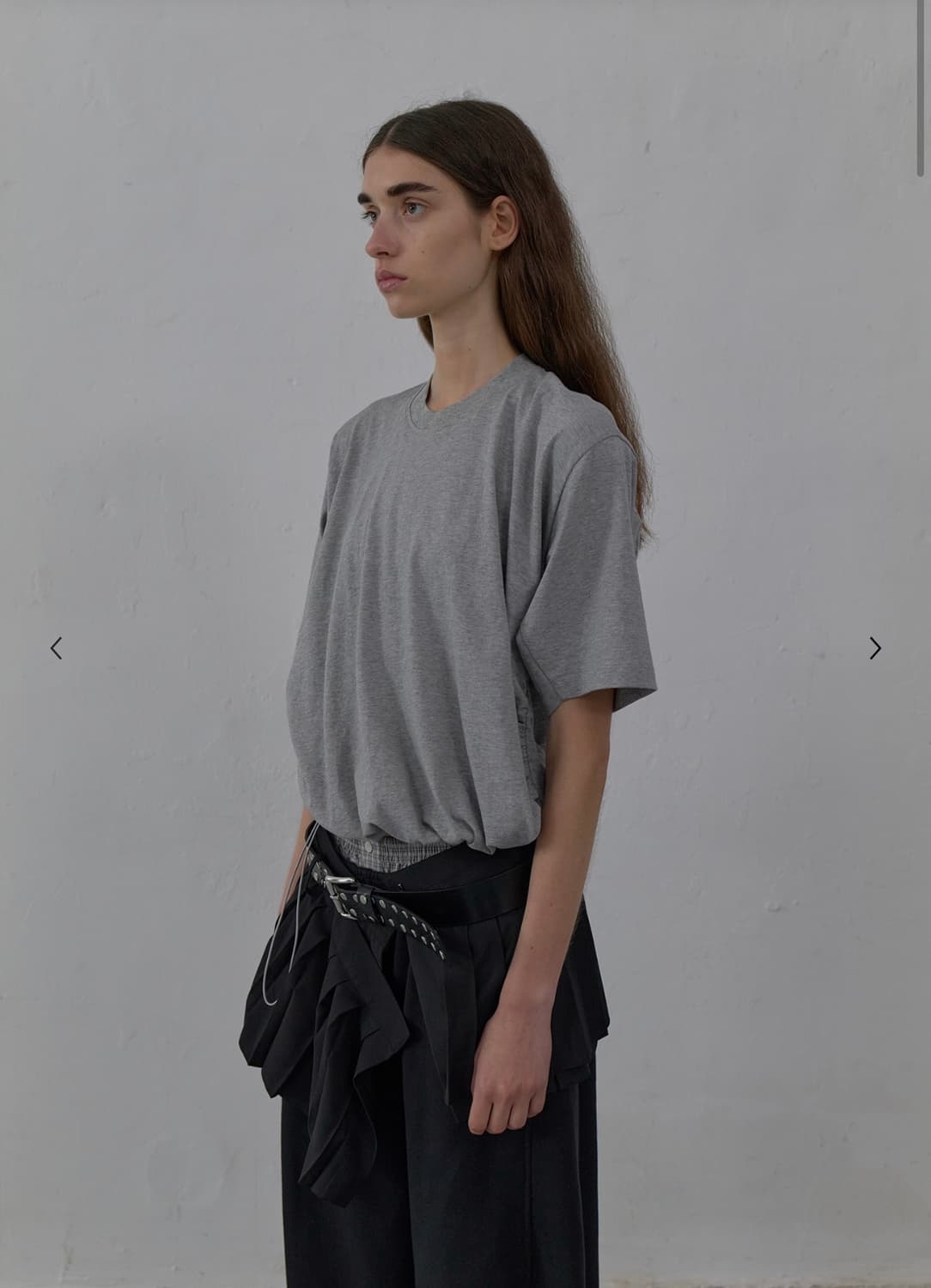 [LCDC] DRAWSTRING OVERSIZED T-SHIRT 상품이미지2