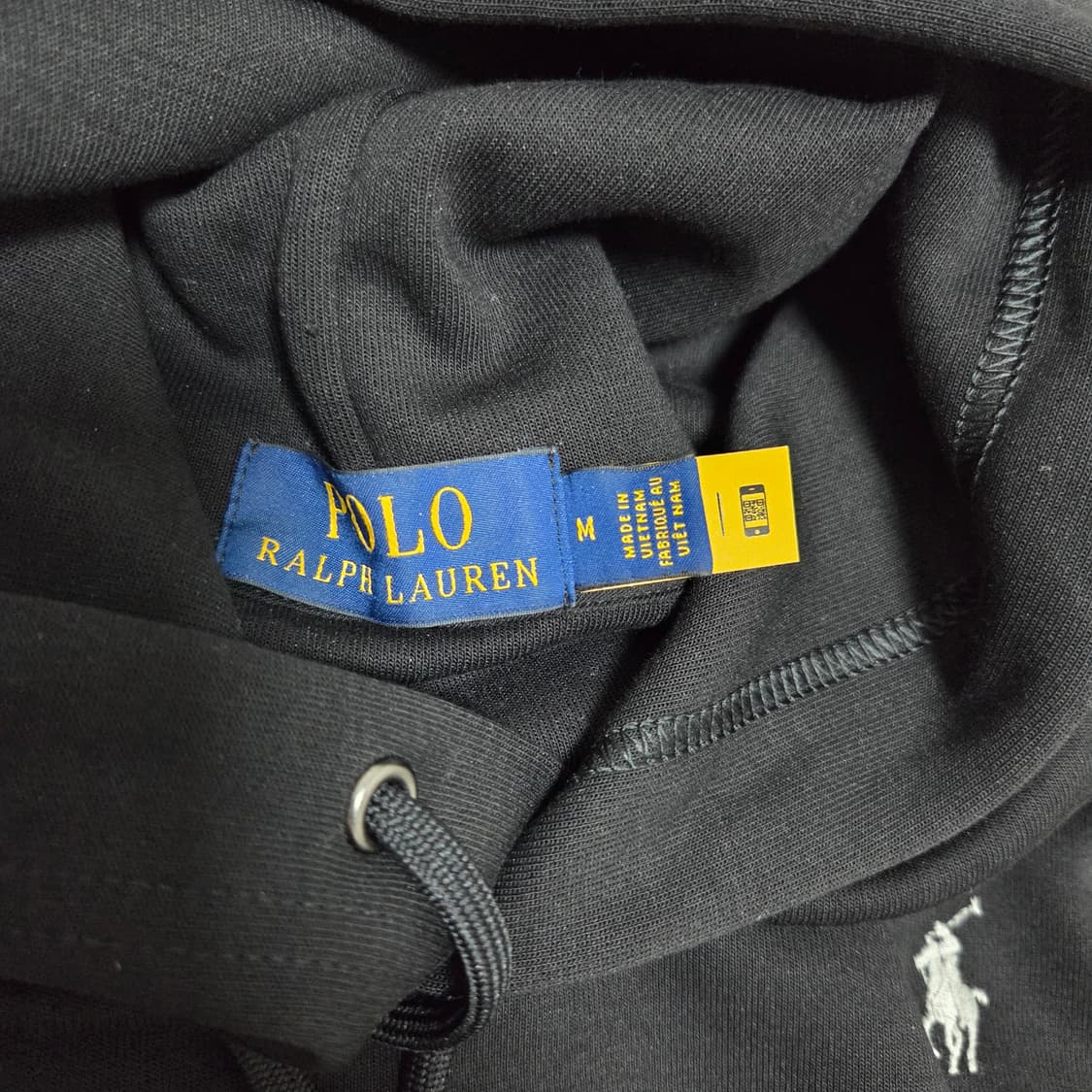 [M] 폴로 랄프로렌 후드 티셔츠 블랙 상품이미지3
