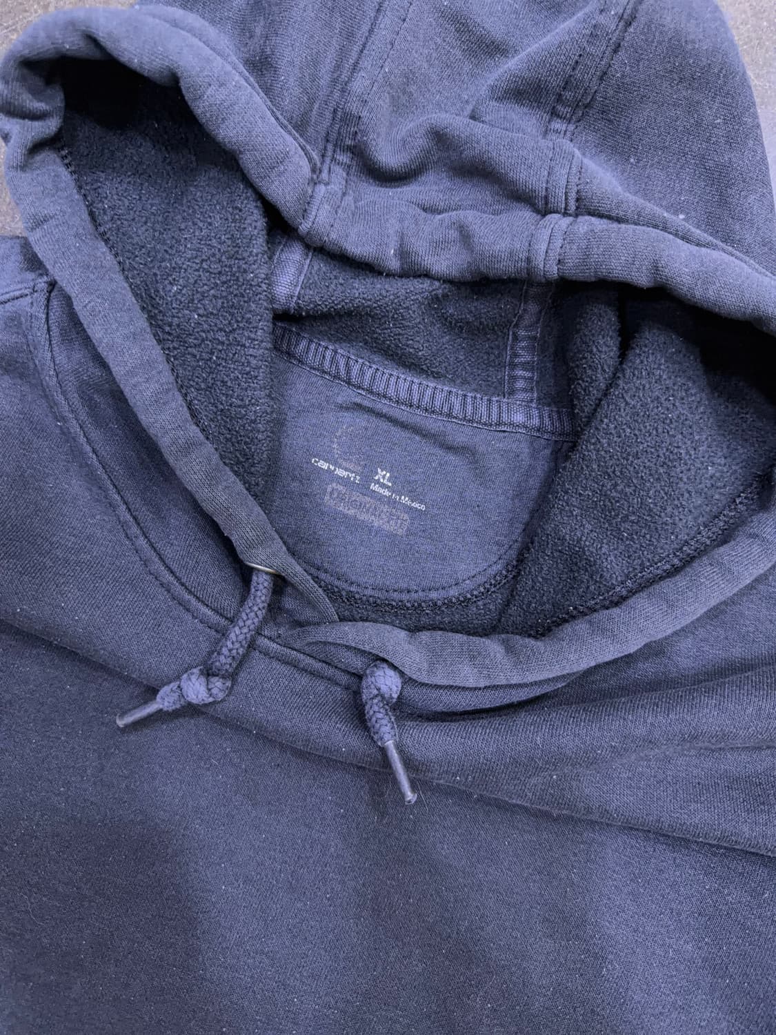 칼하트 미드웨이트 페이딩 후드티 후디 오리지널핏 XL 상품이미지4