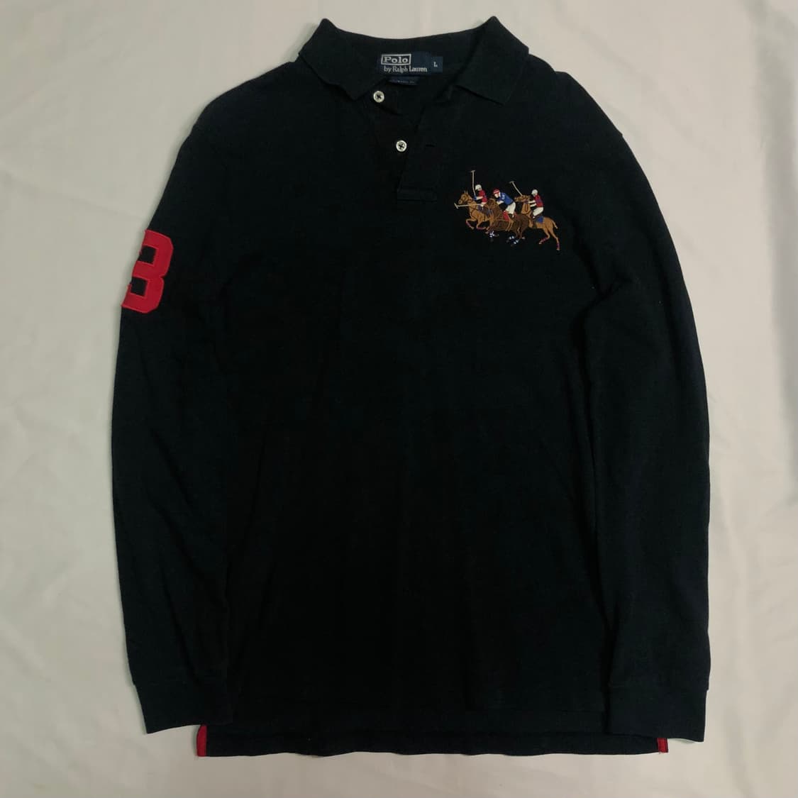 폴로 랄프로렌 블랙 PK 티셔츠 상품이미지2