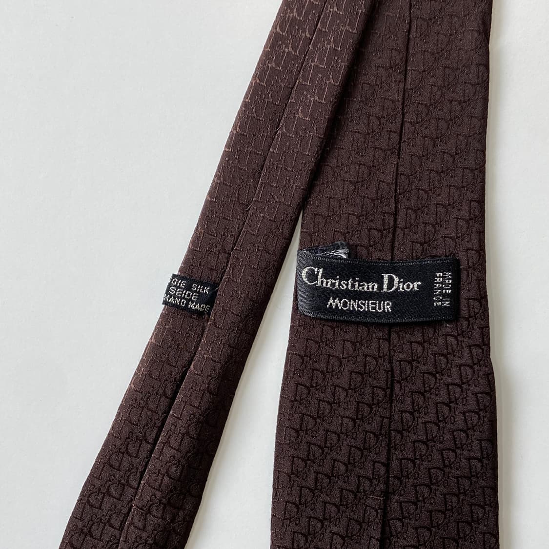 크리스찬 디올(Dior) 오블리크 명품 정품 넥타이7.8cm 상품이미지5
