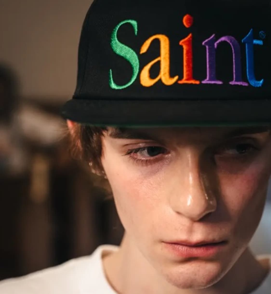 세인트 미카엘 saint 로고 캡 모자 세인트 마이클 빈티지 애플 상품이미지4