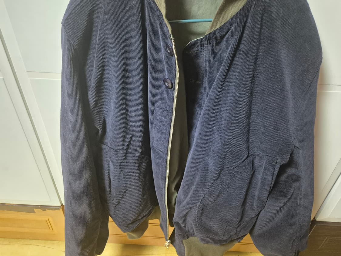 이얼즈어고 Ma-1 리버시블 카키/네이비 M 상품이미지6