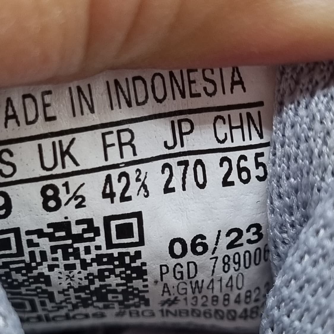 아디다스 갤럭시6 그레이 남성운동화270 상품이미지6