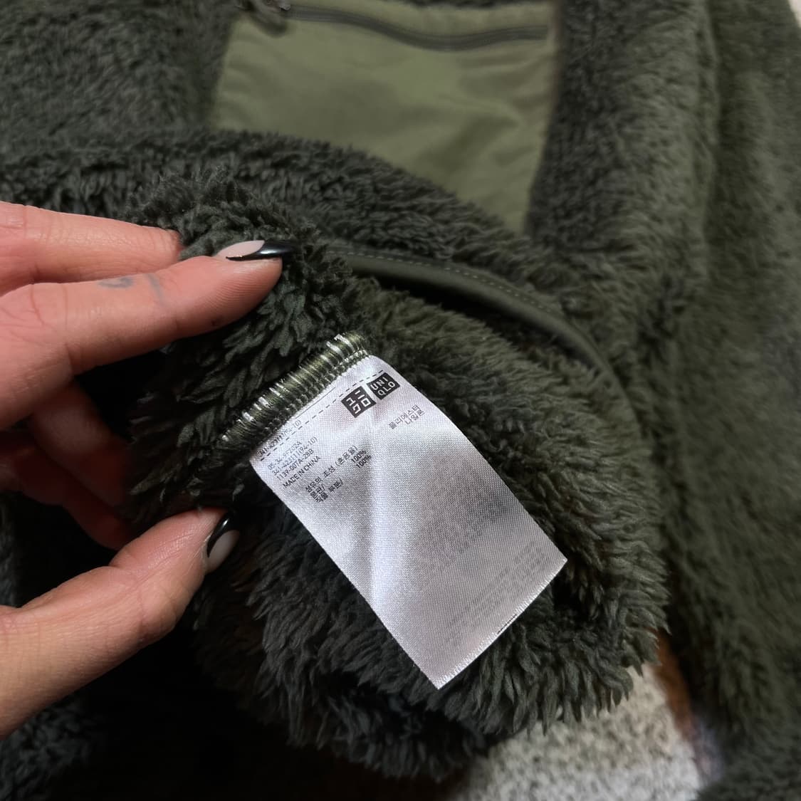 유니클로 x 엔지니어드 가먼츠 쉐르파 풀오버  상품이미지4