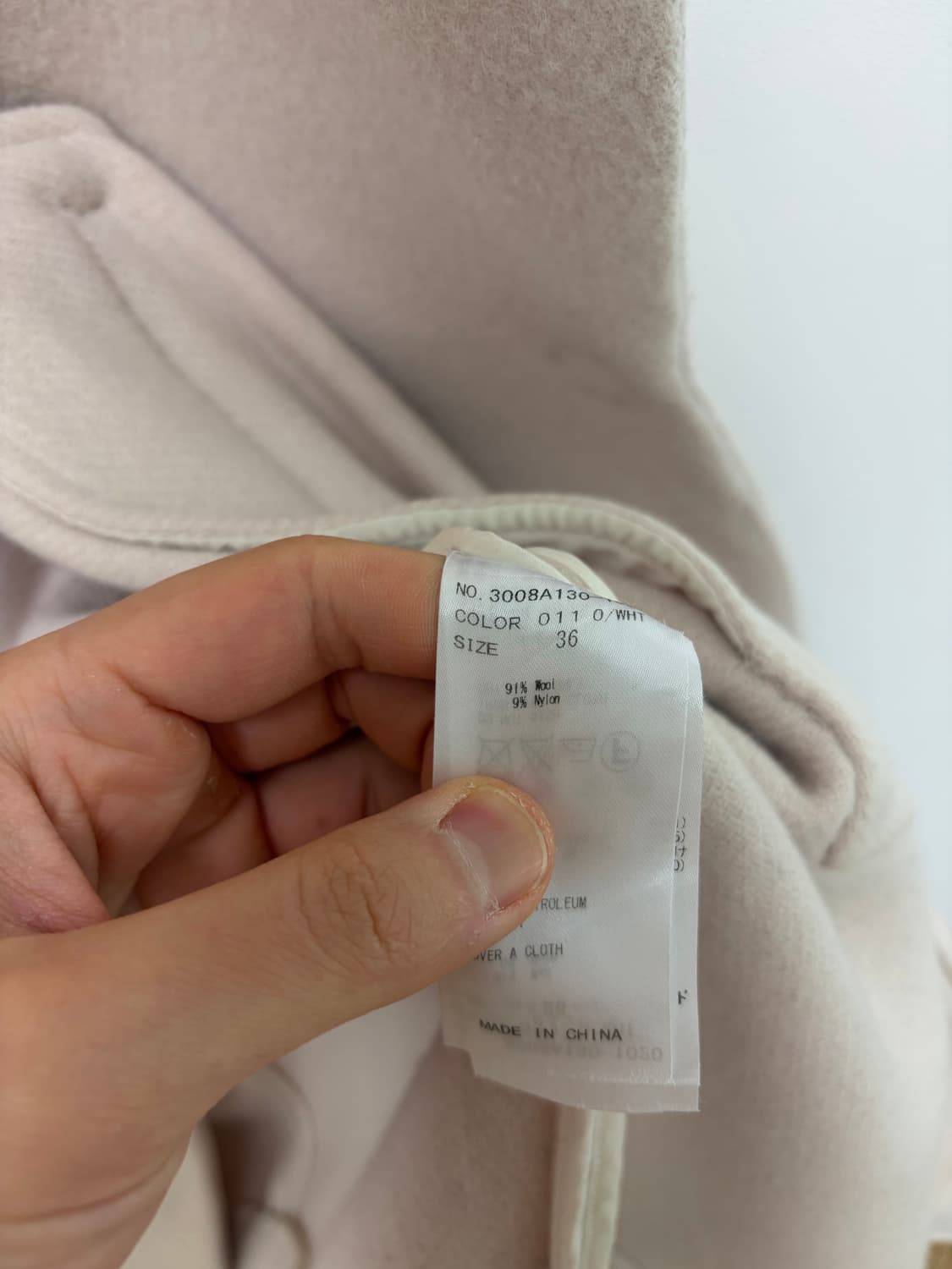 엔폴드 오버핏 울 코트 상품이미지5