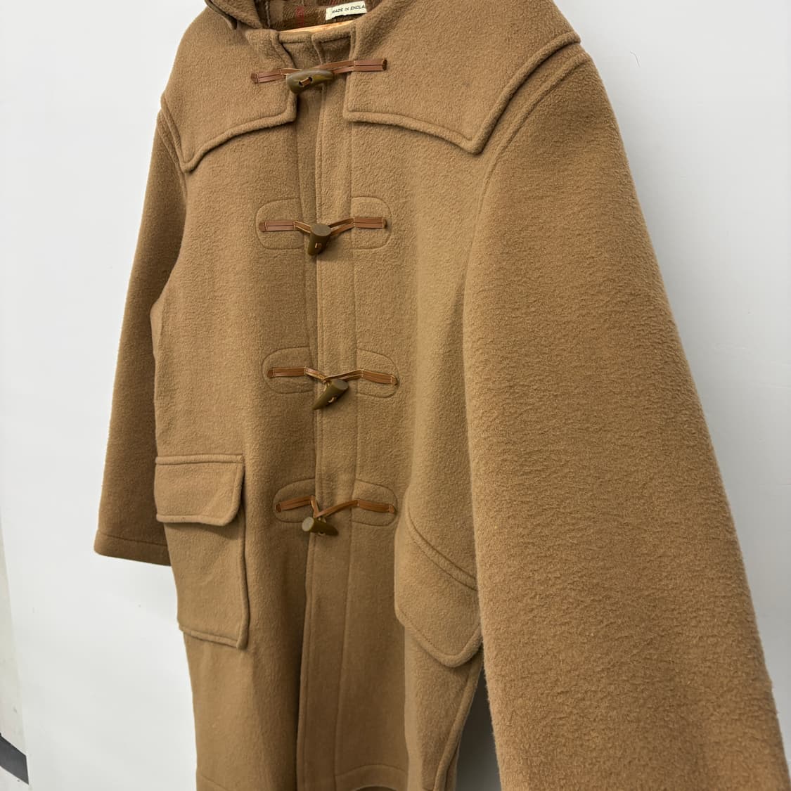 글로버올 빈티지 브라운 더플 코트 여/L 상품이미지3