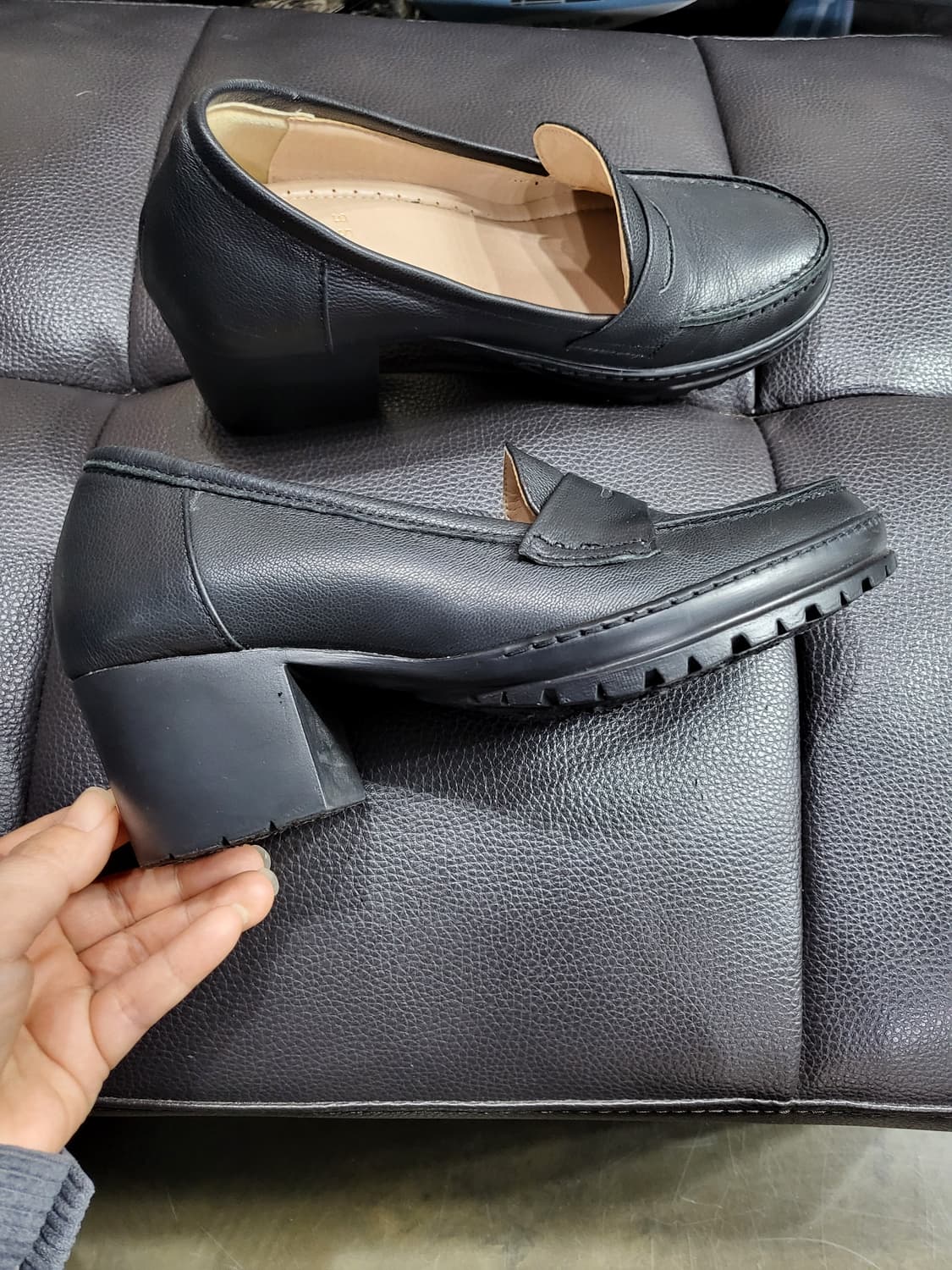 지쎄 천연 양가죽 수제화 로퍼(새상품) 상품이미지3