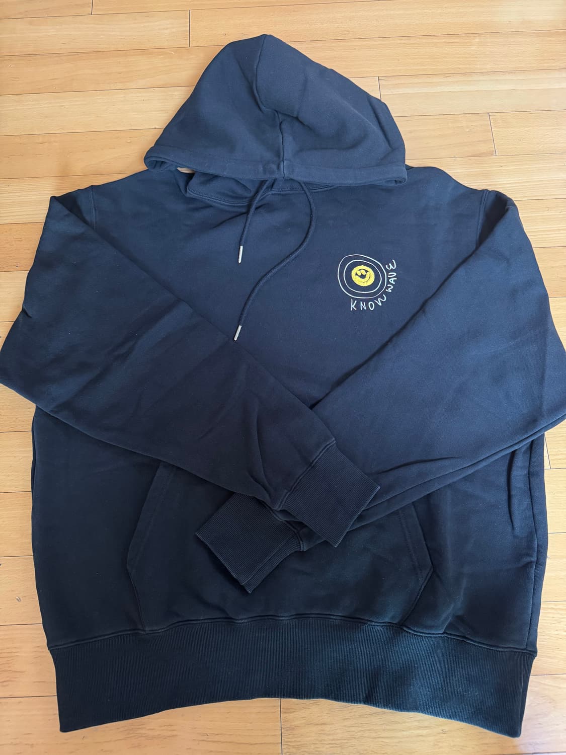 노우웨이브 후드티 블랙 XL 헐값 처분.. 상품이미지1