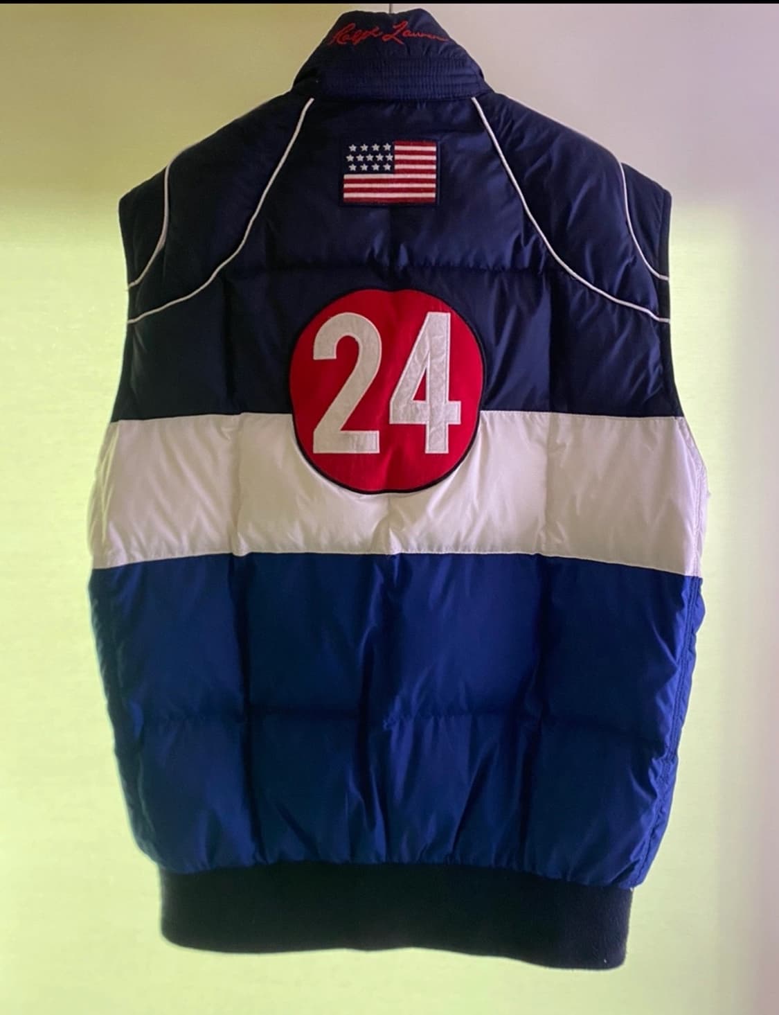 폴로랄프로렌 스포츠 레이싱 패딩 베스트 상품이미지3