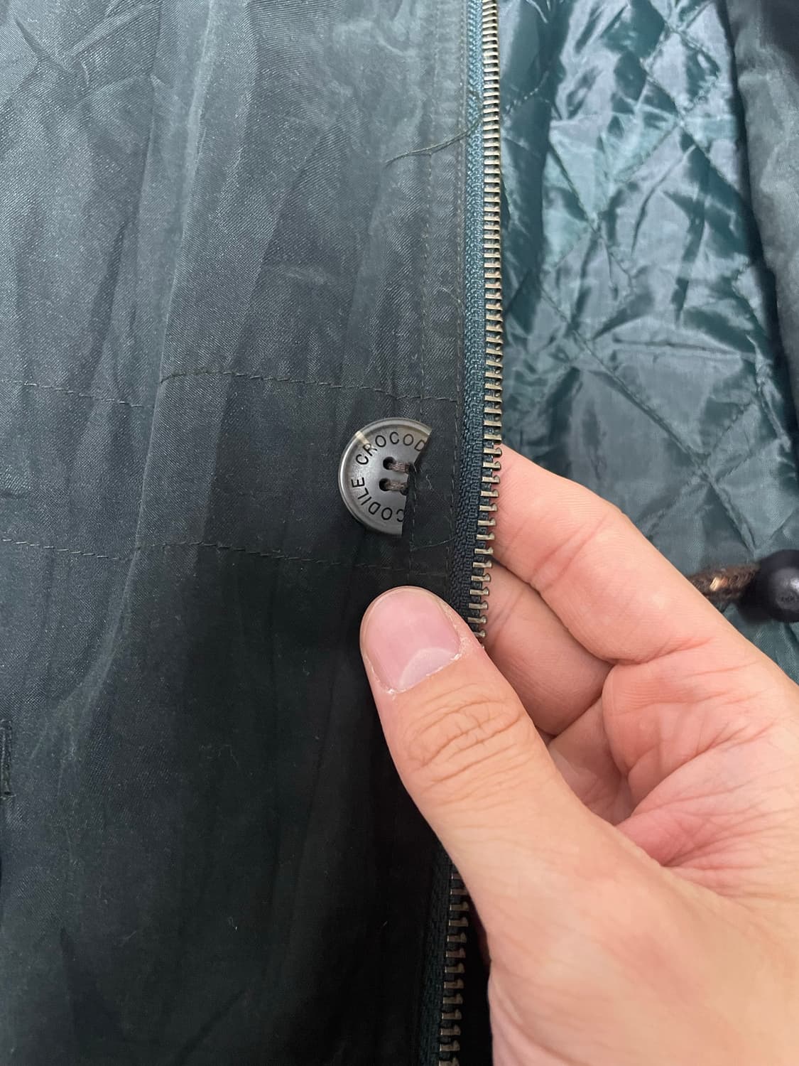 일본판 크로커다일 헌팅 누빔자켓 사이즈 105~110 상품이미지3