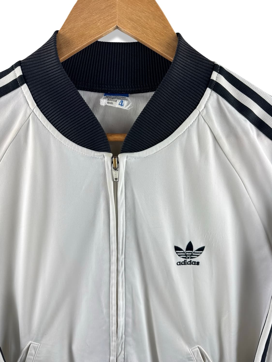 80s 아디다스 서독제 검흰 오레오 져지2759 상품이미지3