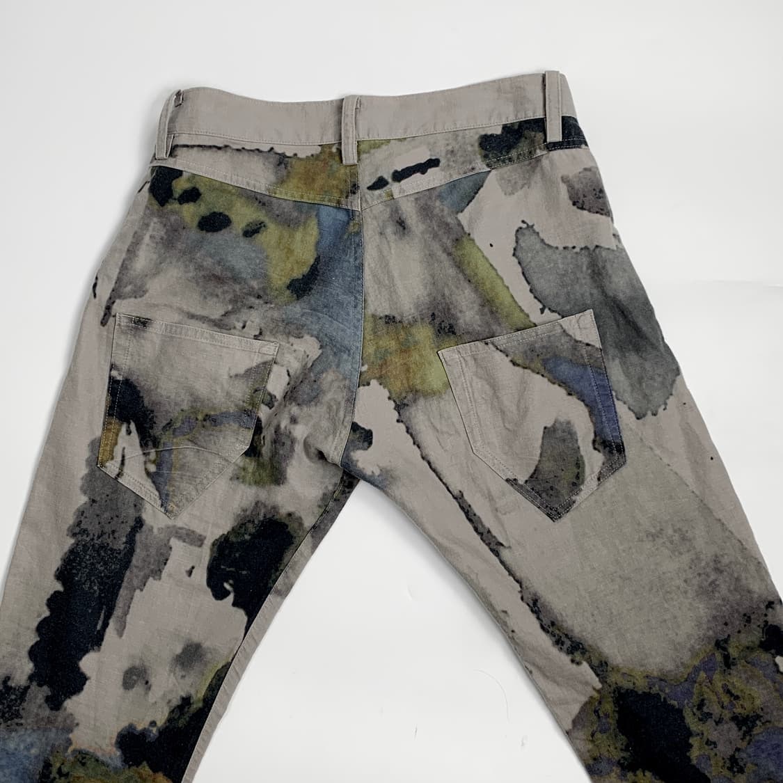 요지 야마모토 Y's 페인트 코튼 린넨 팬츠 상품이미지7