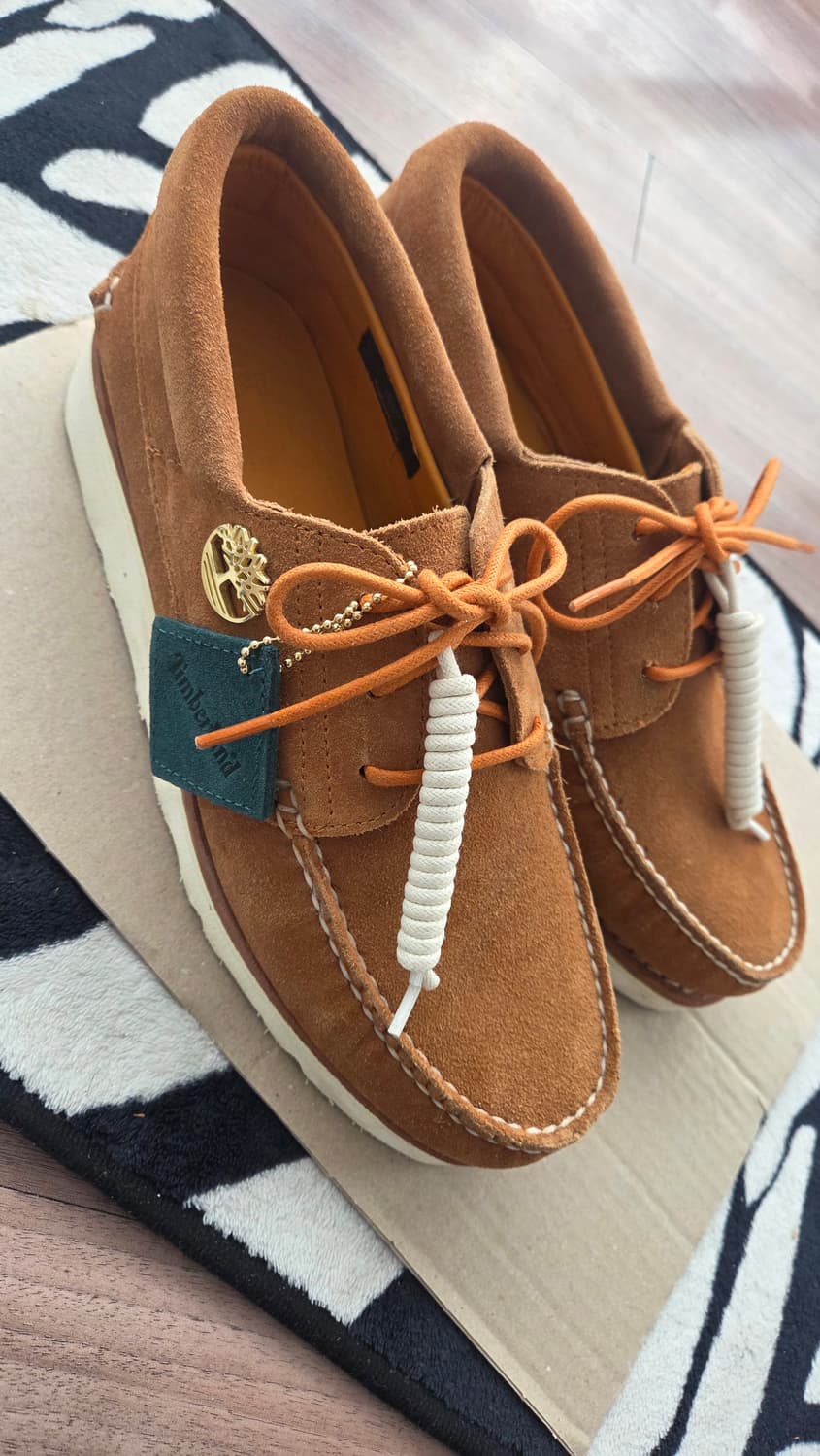 카시나 X 팀버랜드 3 아이 웨지 비브람 레이스 업 슈즈 상품이미지2