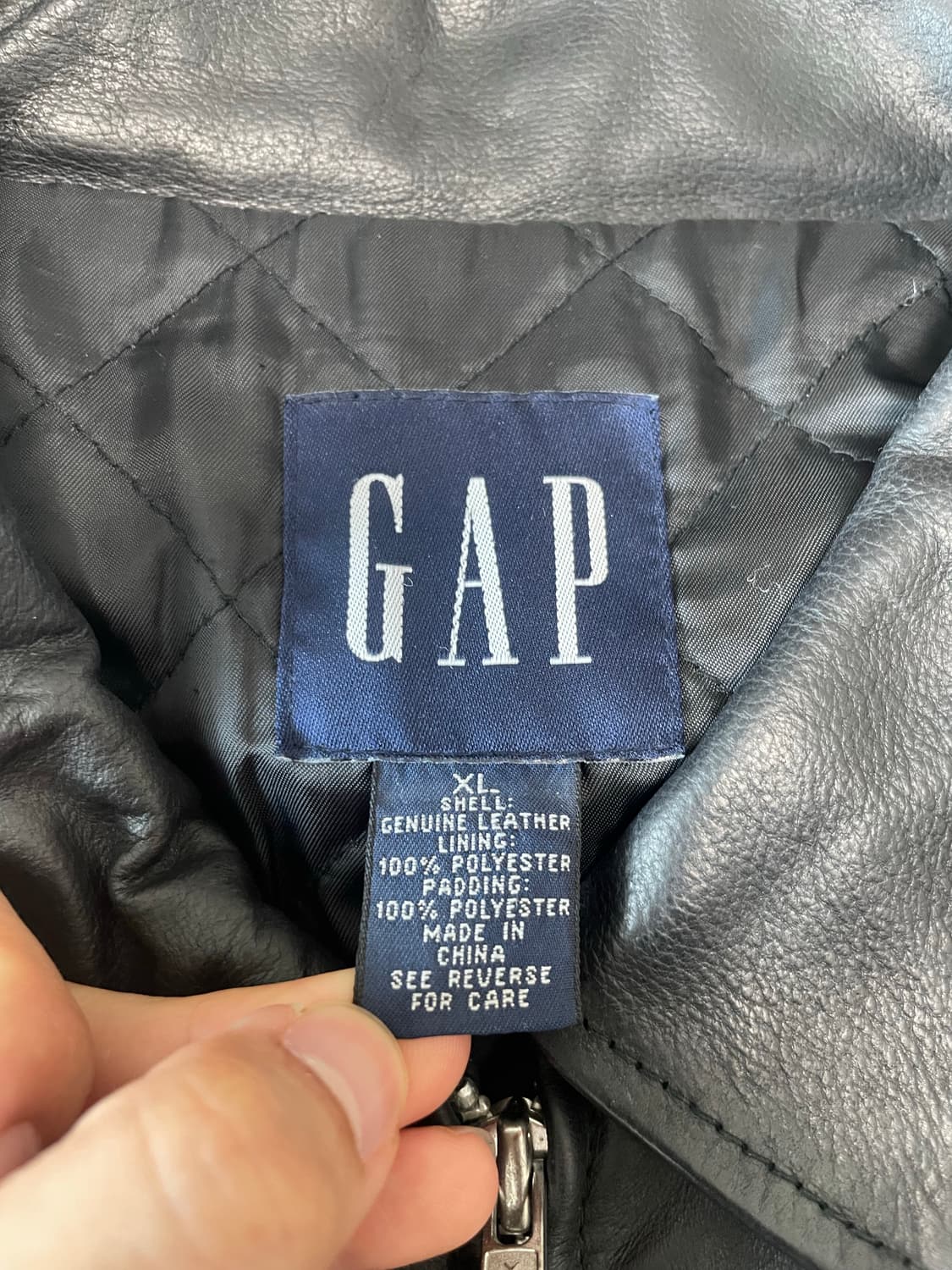 빈티지 올드갭 레더자켓 old gap leather 상품이미지5