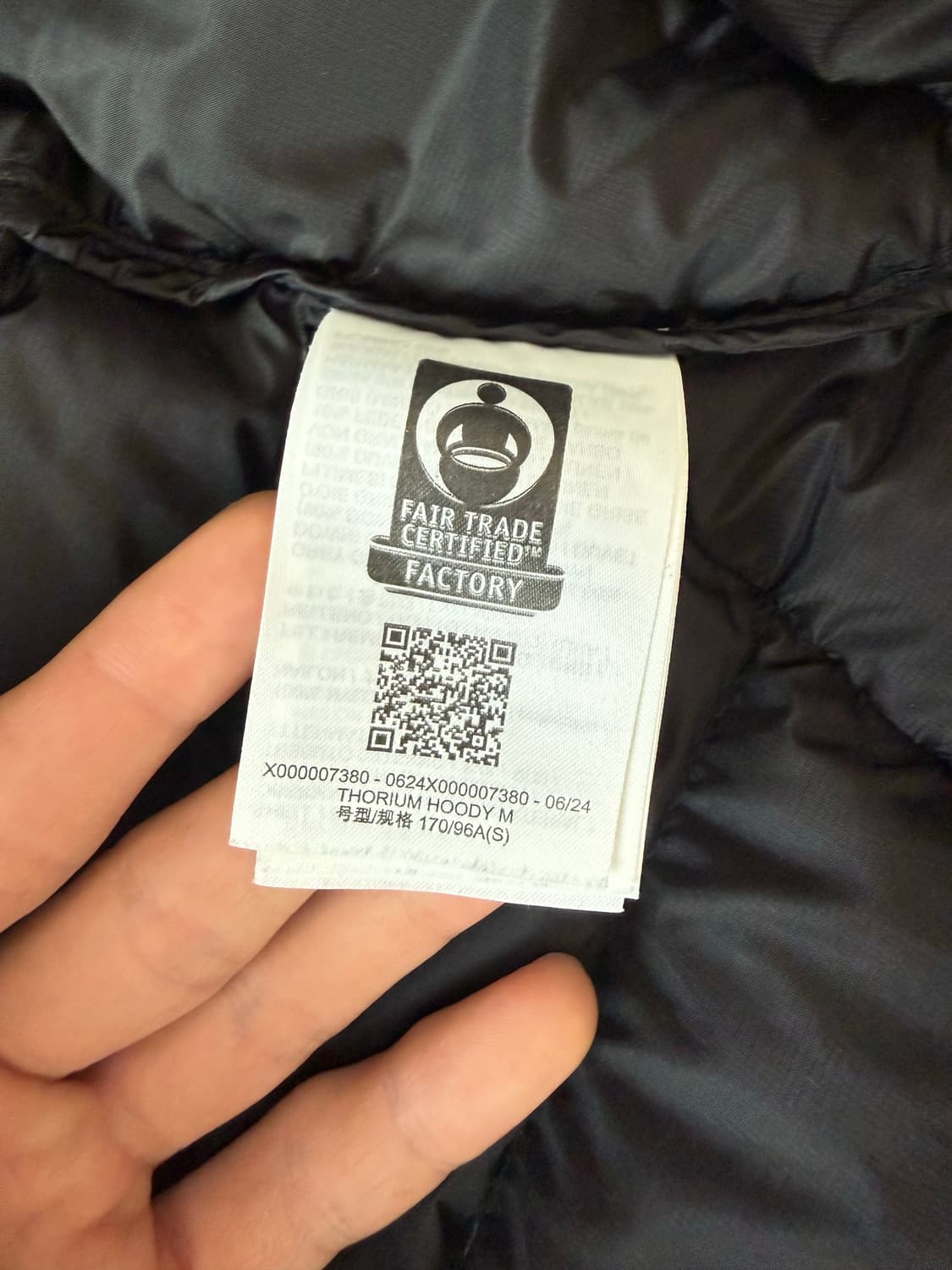 아크테릭스 토륨 후디 블랙 S 상품이미지8