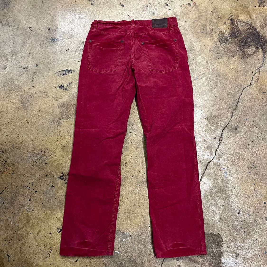 [정품/30] 폴로 랄프로렌 레드 코듀로이 바지 b10 상품이미지3