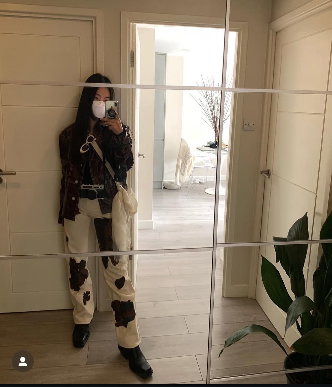 아워레가시 크랙 페인팅 데님 상품이미지1