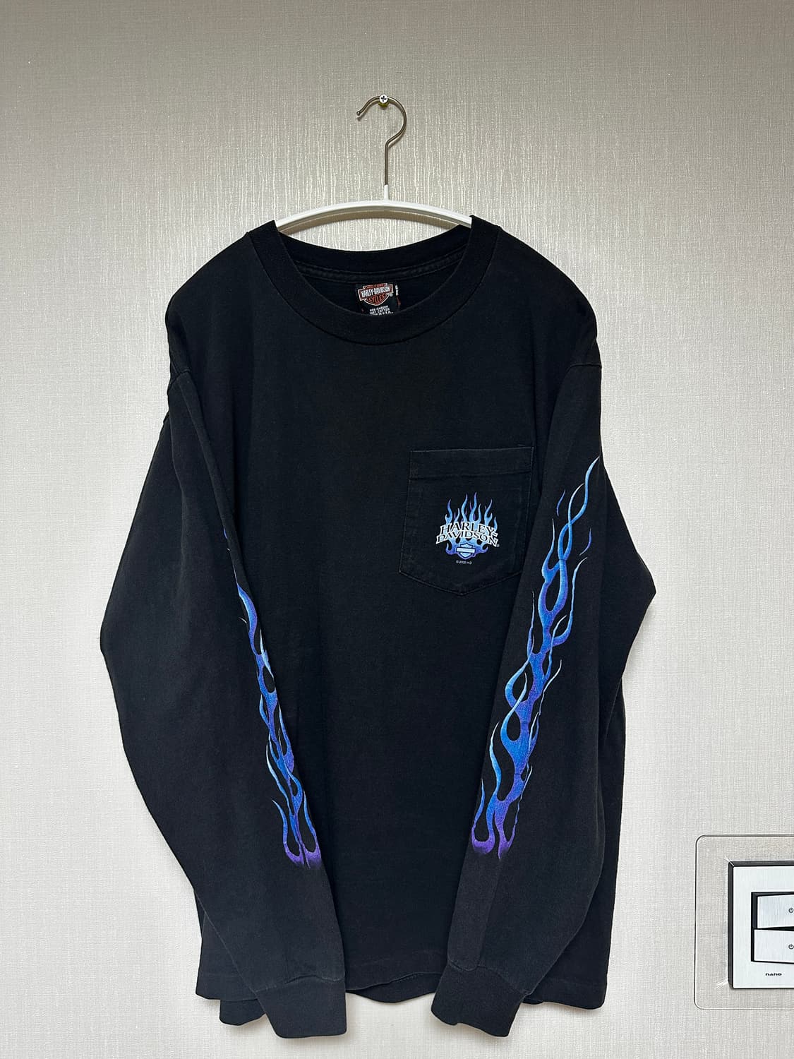 00s 할리 데이비슨 플레임 롱슬리브 상품이미지1