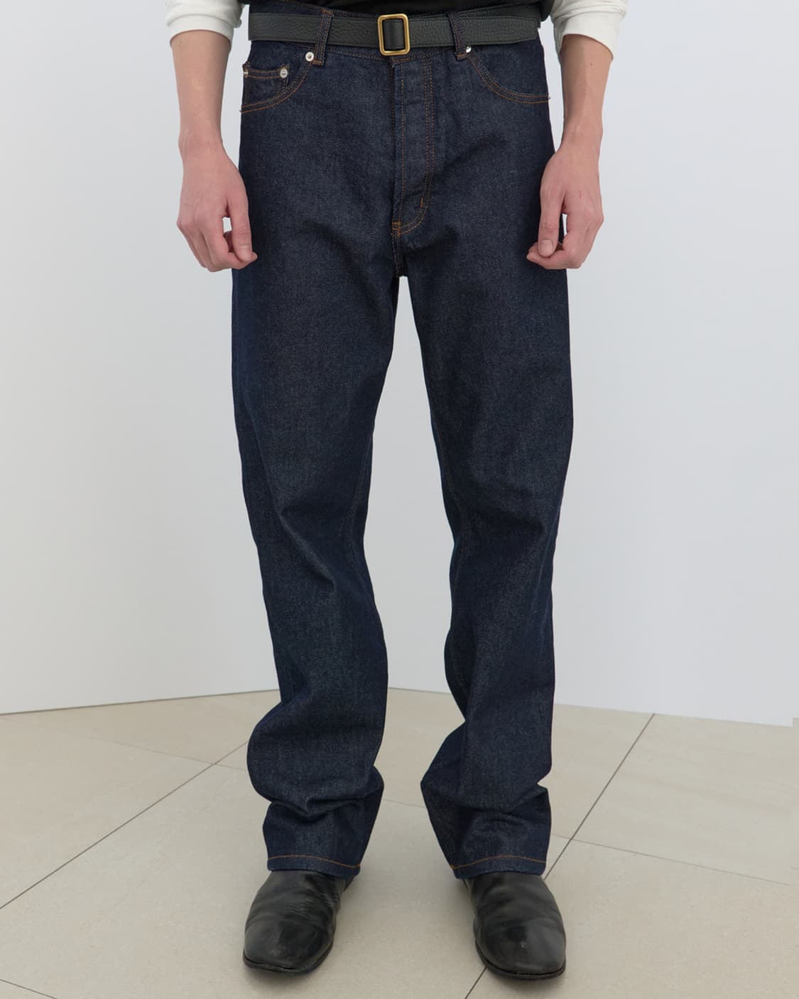 Aieul pieter 아이엘 피터 데님 진 48 인디고  상품이미지7