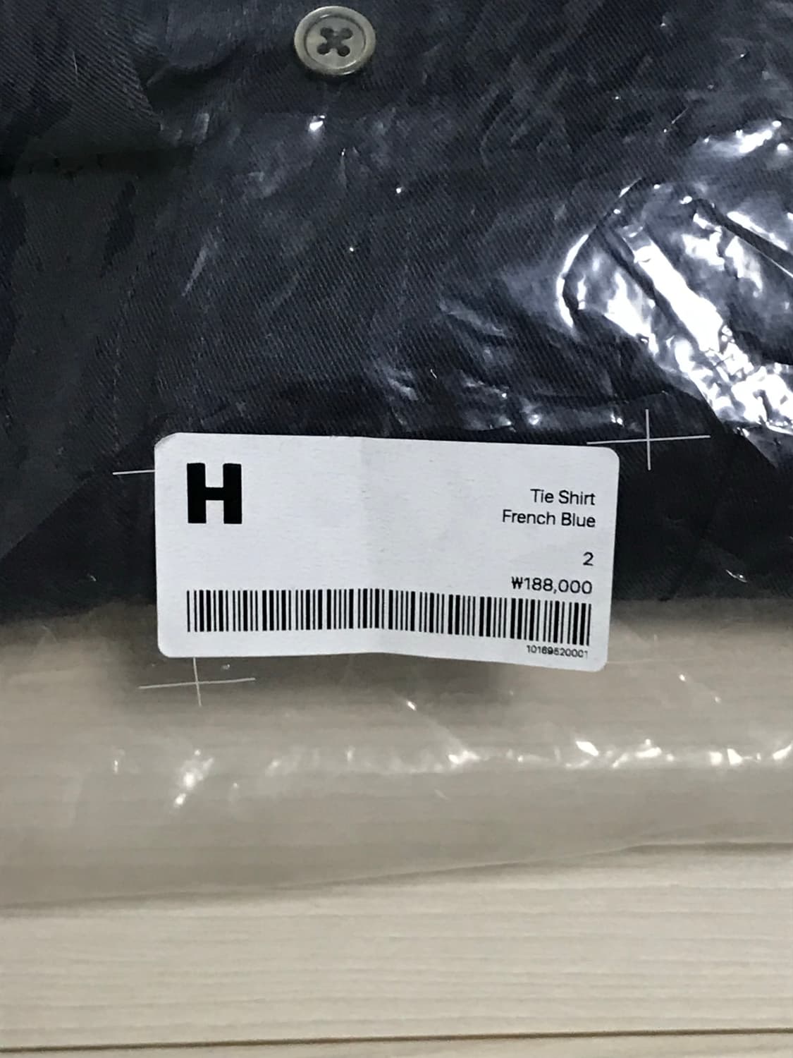 해칭룸 tie shirt (french blue) 2size 상품이미지4