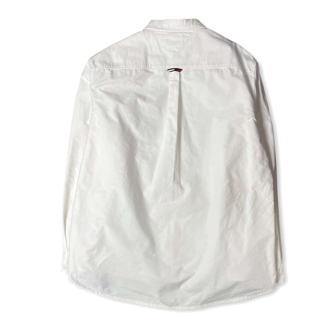 타미진스 화이트 로고자수 긴팔 셔츠 클래식핏 XXL 상품이미지2