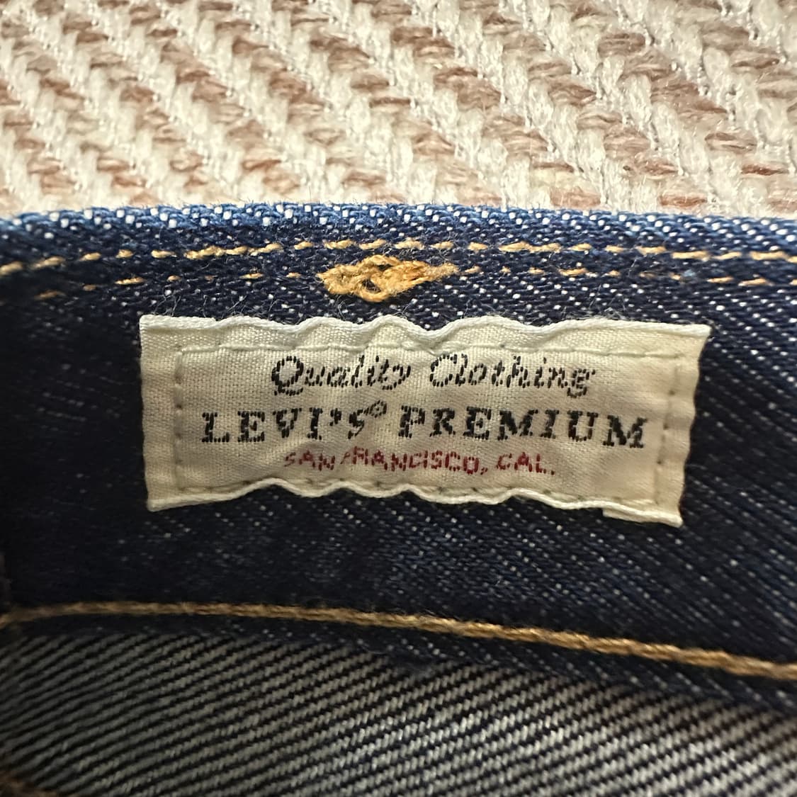 LEVI'S 501 premium usa made selvedge 상품이미지6