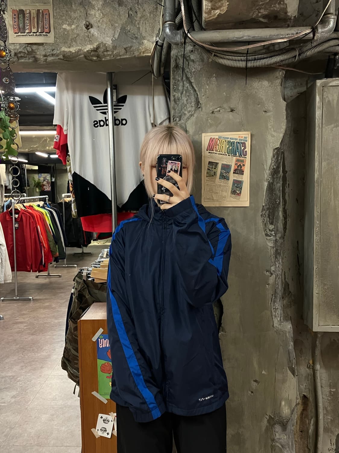 나이키 바람막이 블랙 M #csz1504 상품이미지2