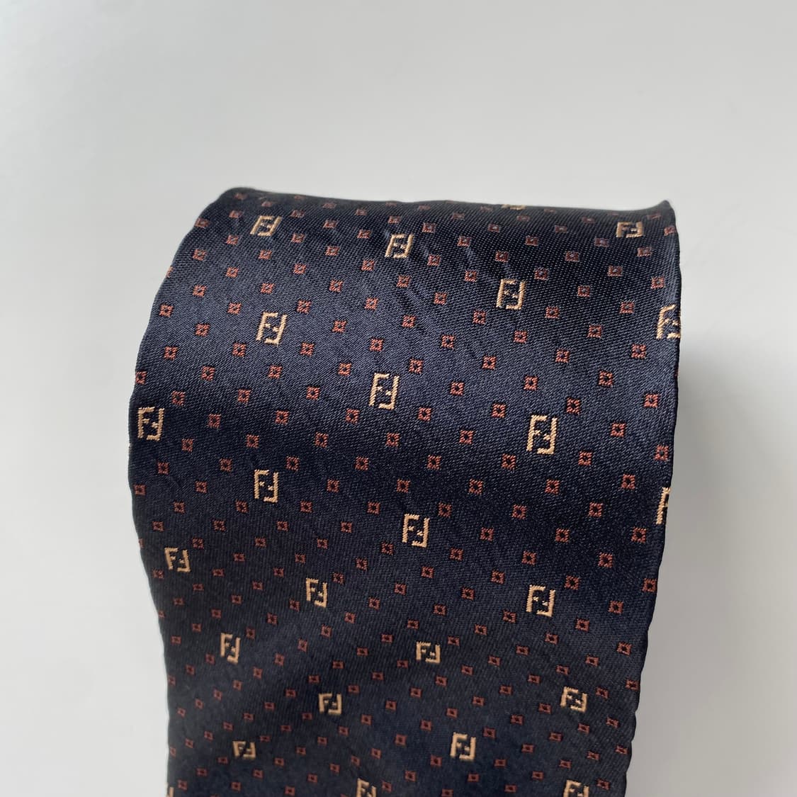 펜디 (FENDI) 모노그램 명품 정품 넥타이 상품이미지5