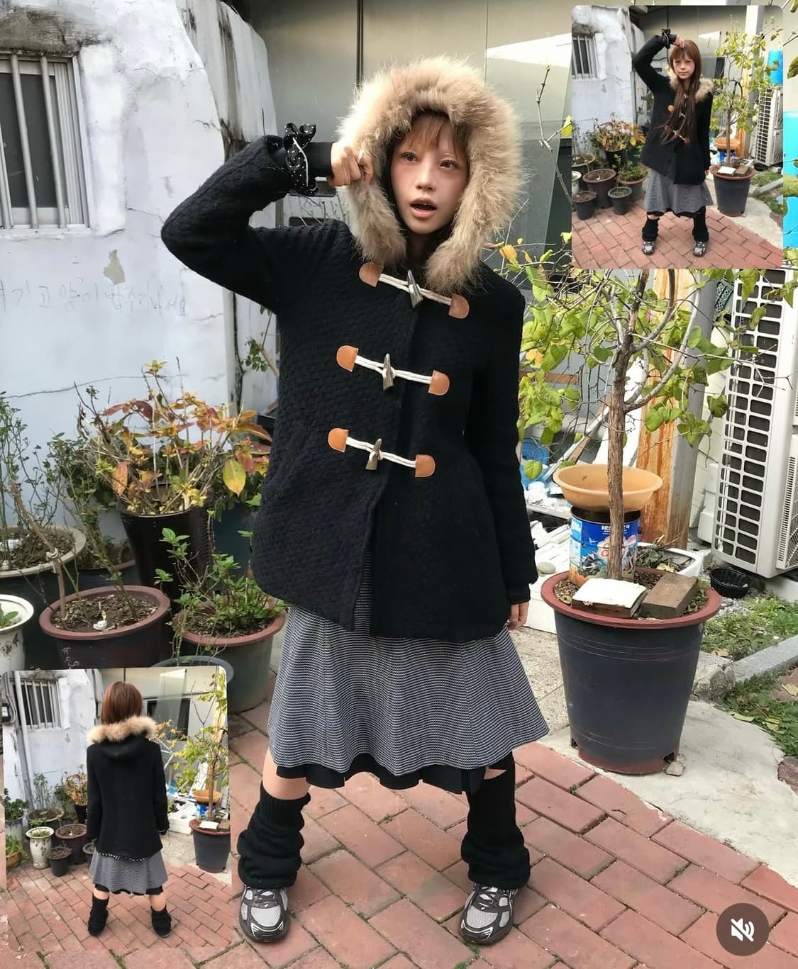 🩶무채색 떡볶이 코디 세트 🩶 상품이미지1