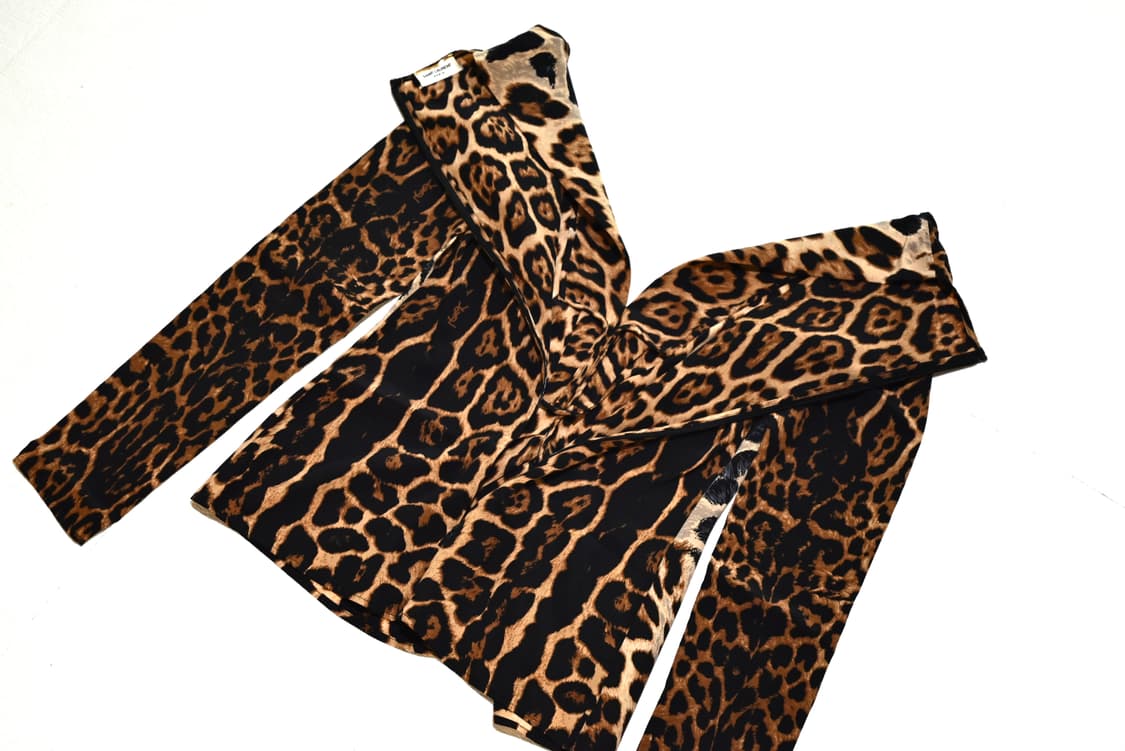 Saint Laurent 17SS leopard silk top 상품이미지5