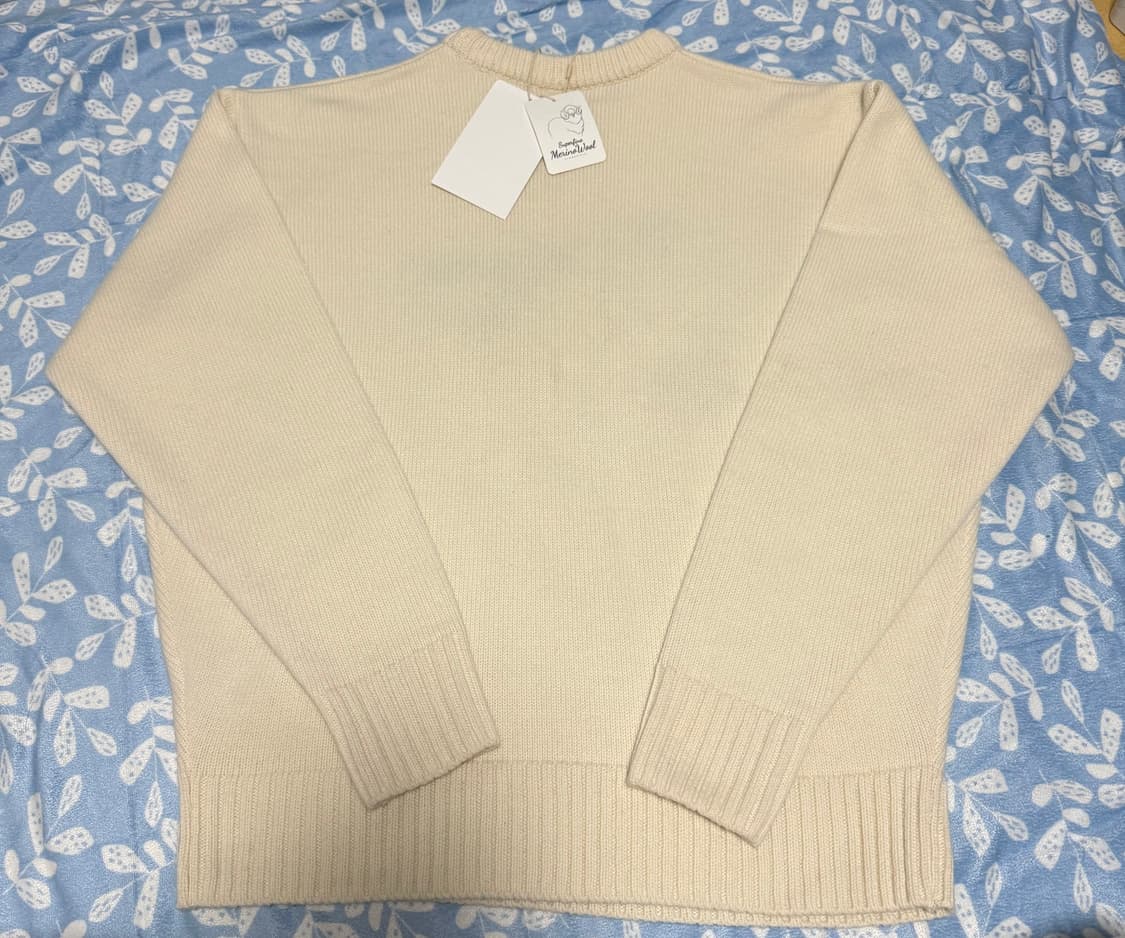 stu 폭스 테리어 니트 크림 L사이즈 팝니다 상품이미지2