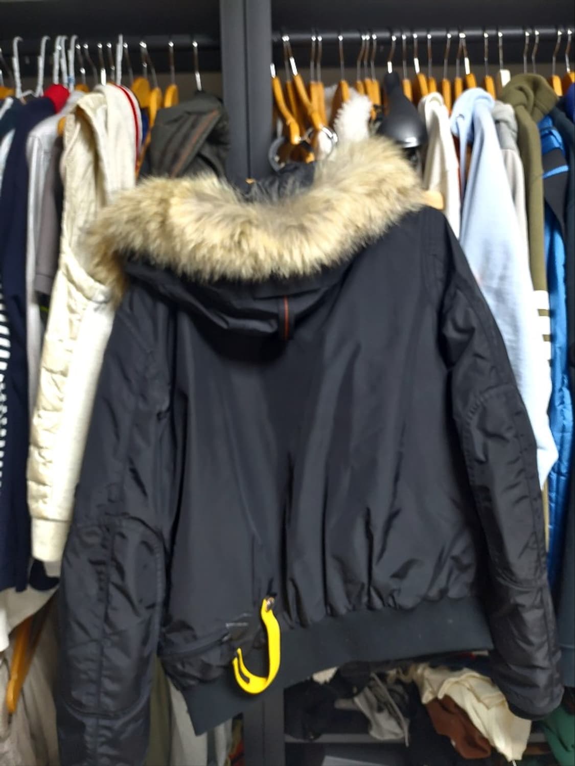 파라점퍼스 고비 블랙 패딩 점퍼 상태최상 M 상품이미지2