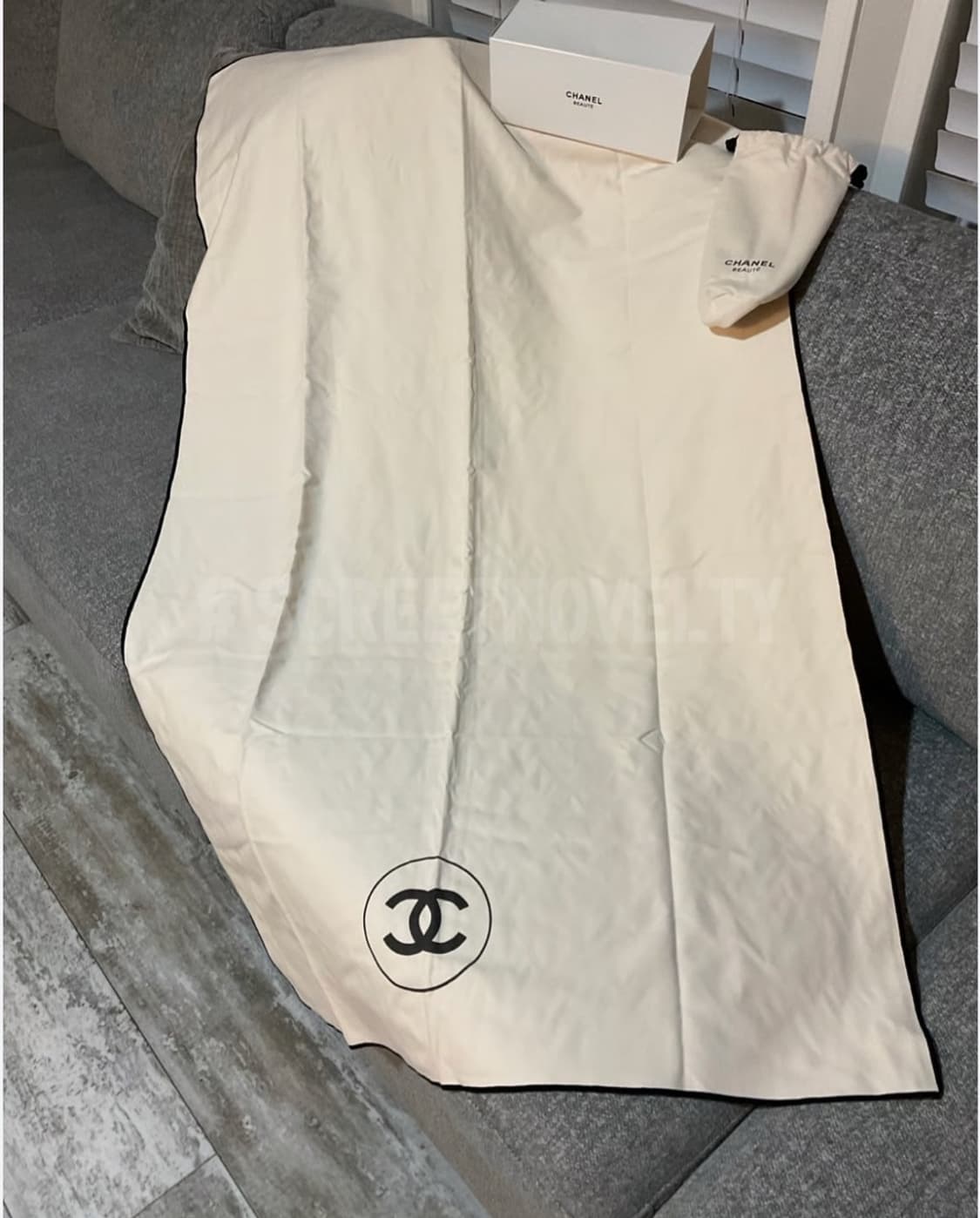 샤넬뷰티 겨울 기프트 블랭킷 무릎담요 여행담요 상품이미지9