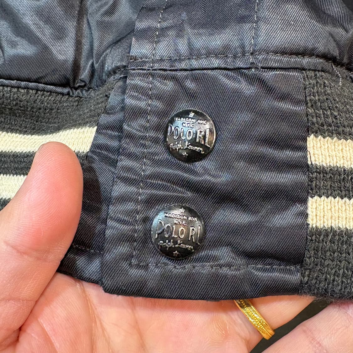 [S] POLO 폴로 랄프로렌 리버시블 복싱 블루종  상품이미지6