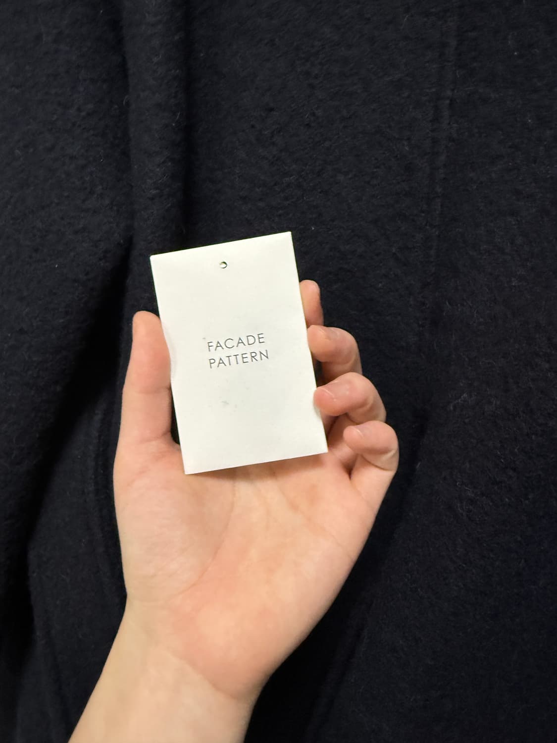 파사드패턴 알파카 히프 코트 상품이미지7