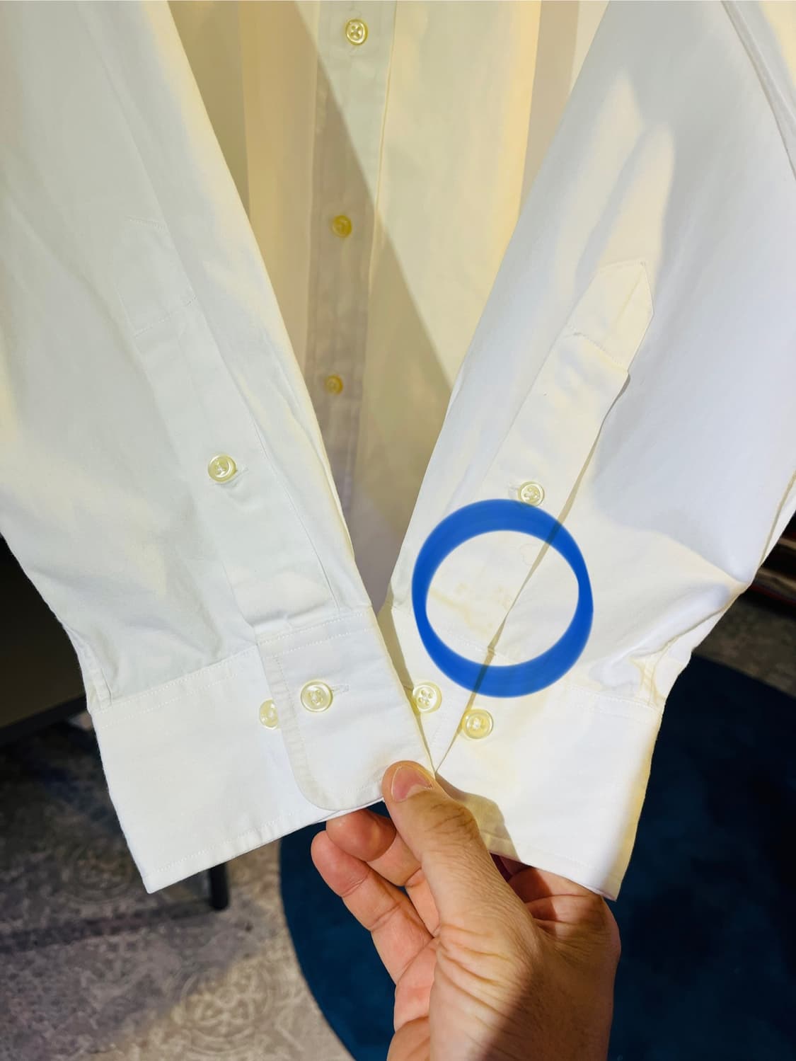 폴로 랄프로렌 화이트 드레스 셔츠 상품이미지5