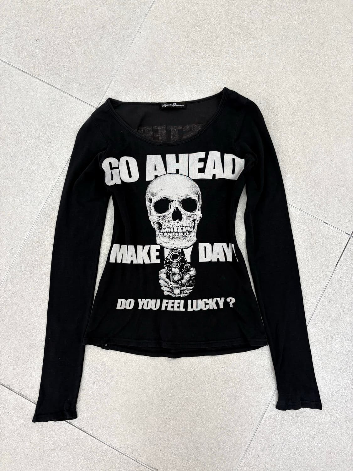 히스테릭 글래머 해골 롱슬리브 상품이미지1