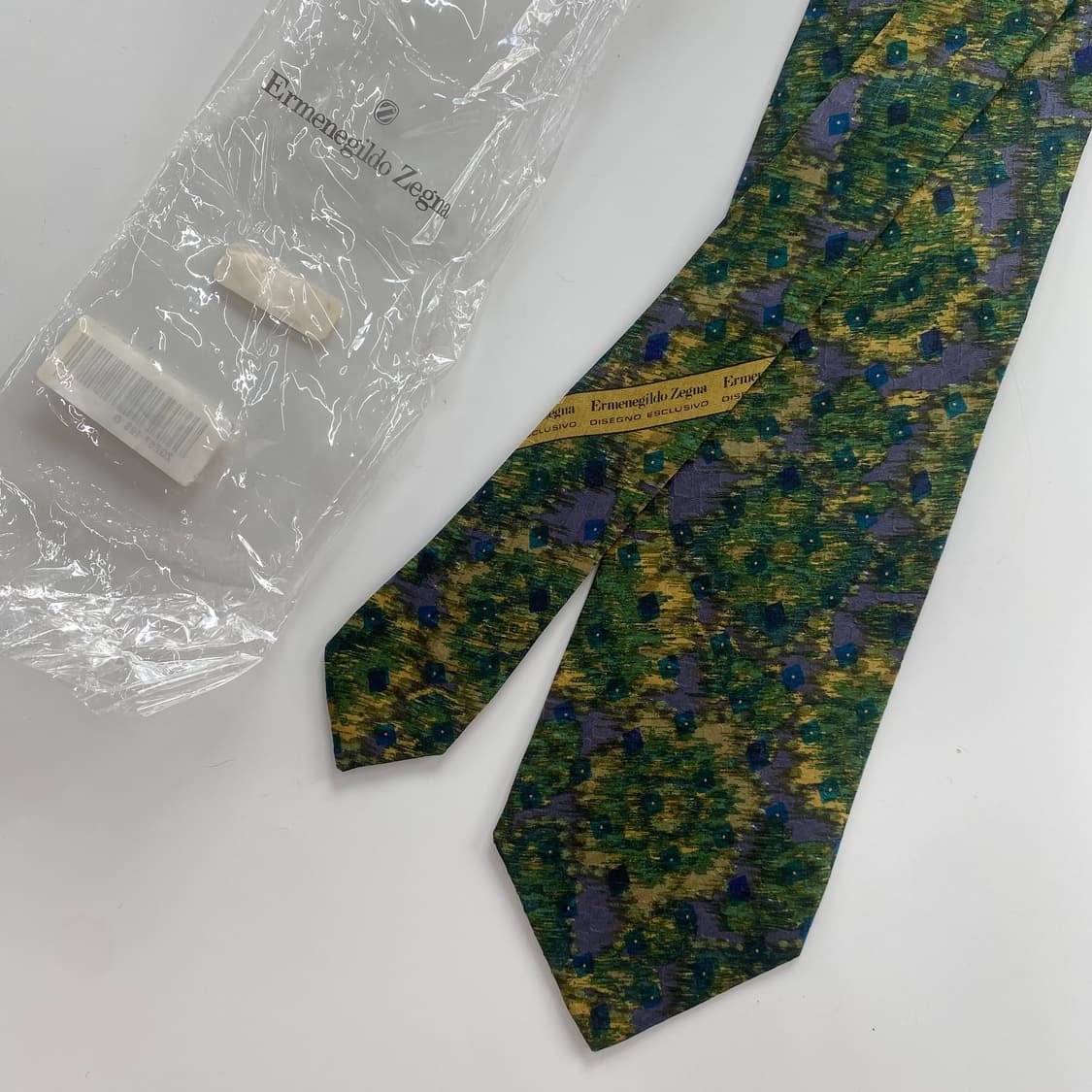 택달린 미사용품 에르메네질도 제냐 정품 명품 넥타이 상품이미지1