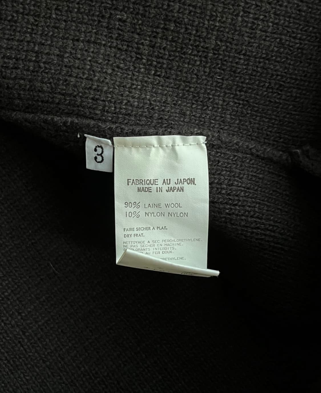 [3] yohji yamamoto y’s for men wool knik 상품이미지8