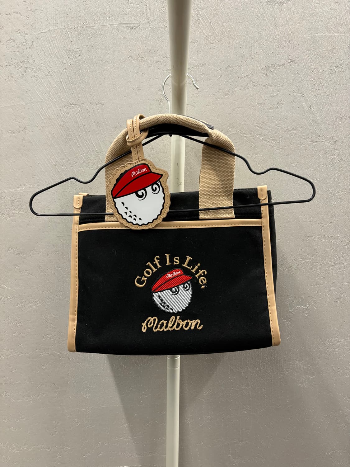 말본 Golf Is Life 토트 백 블랙 상품이미지2